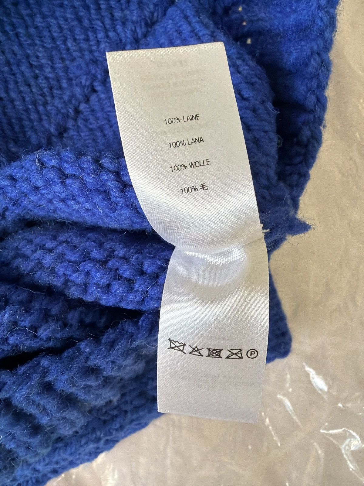 Supreme Supreme Box Logo Cowichan Sweater 'Royal' Size US S / EU 44-46 / 1 - 13 Thumbnail