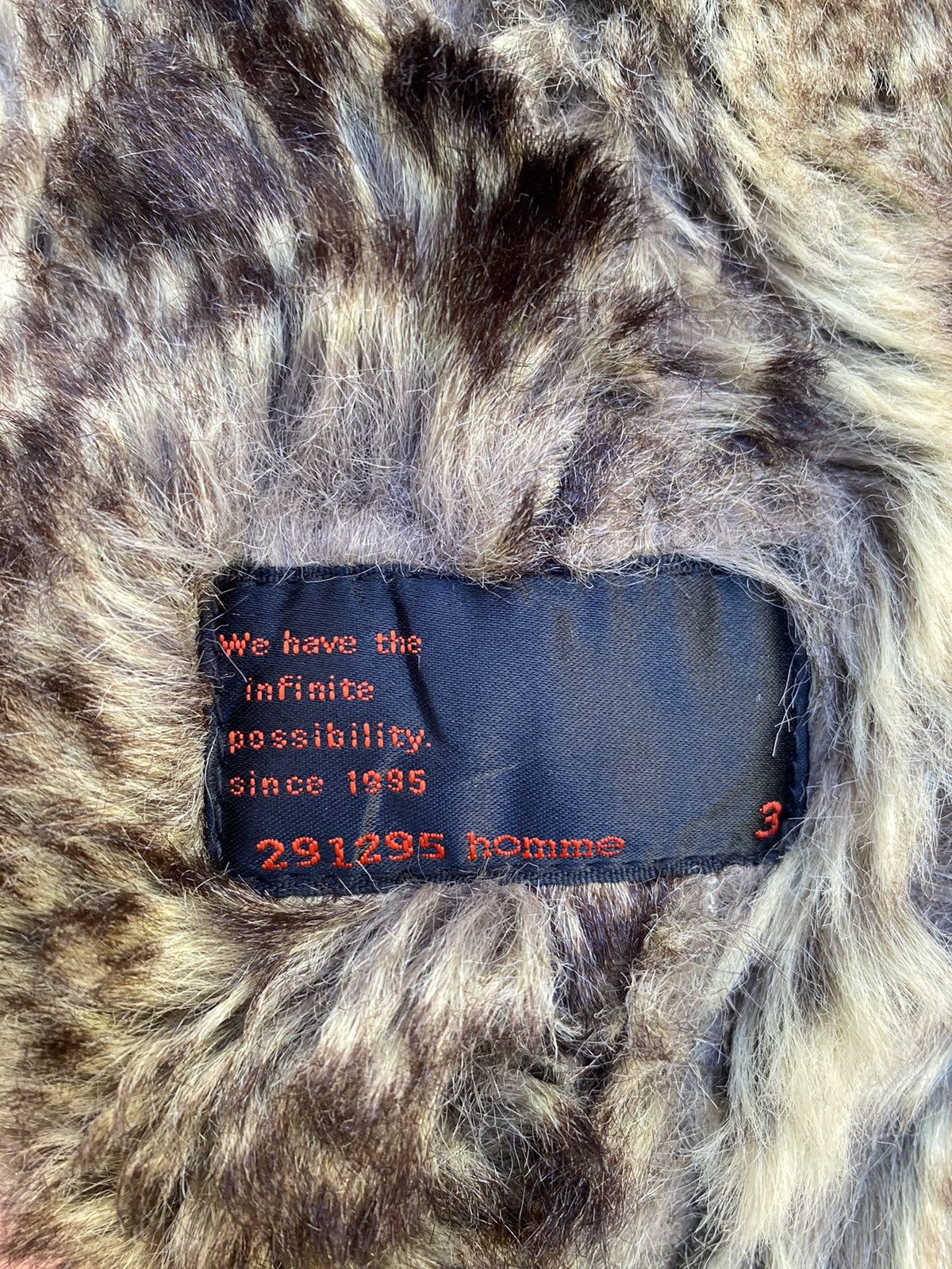 If Six Was Nine Archive 291295 Homme Faux Fur Patchwork Parka Size US M / EU 48-50 / 2 - 11 Thumbnail