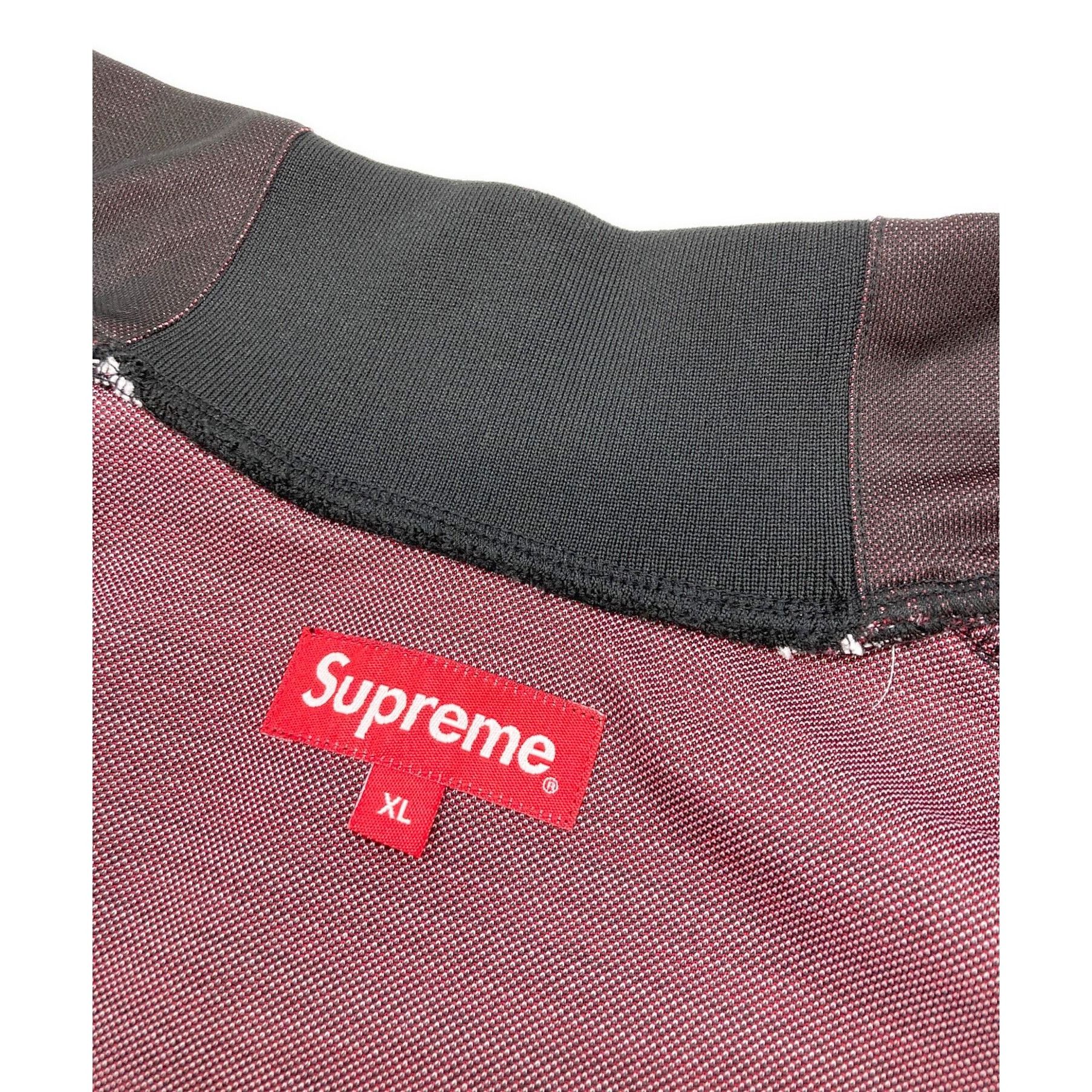 Supreme SUPREME World Famous Jacquard Track Jacket Black Size XL Size US XL / EU 56 / 4 - 3 Thumbnail