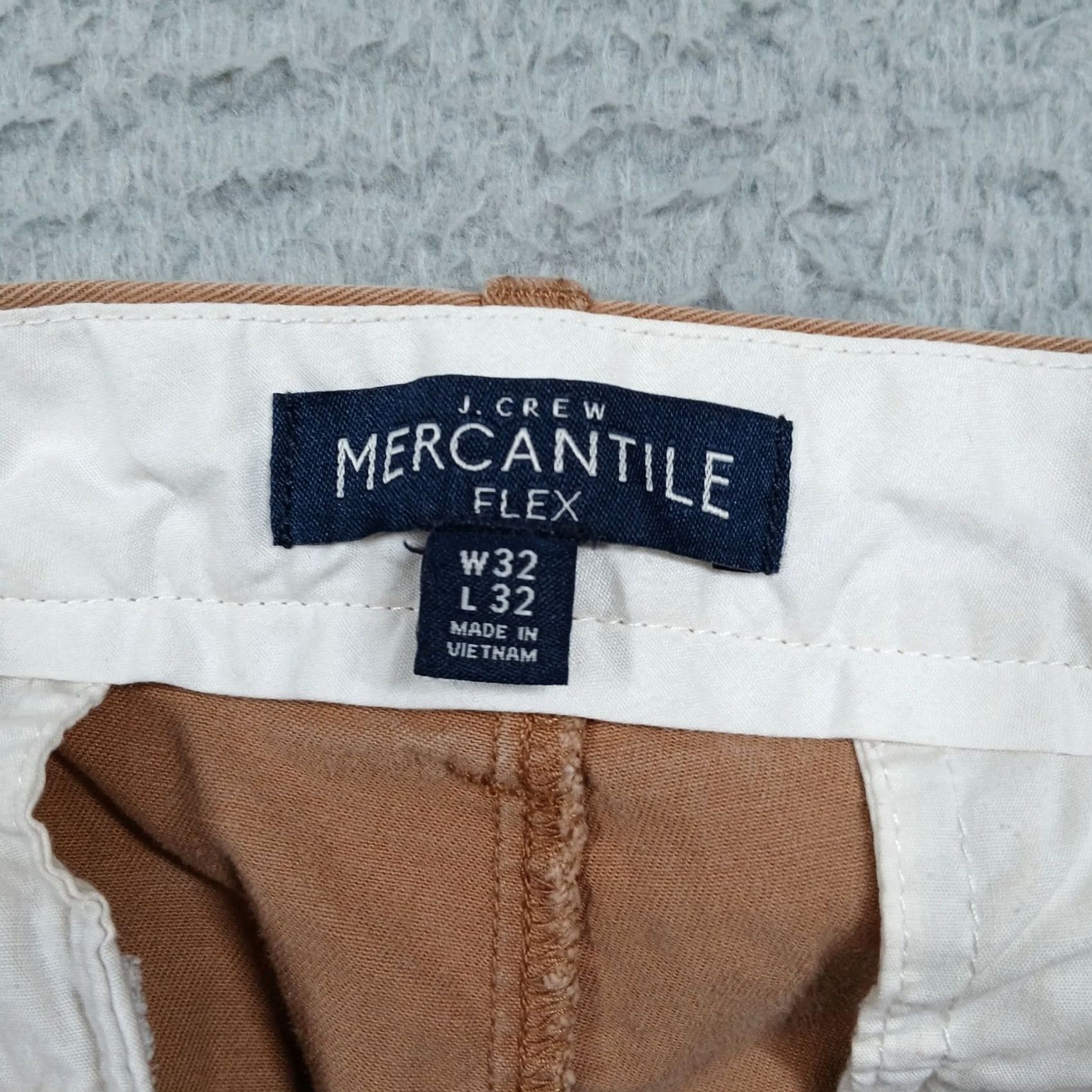 J.Crew J.Crew Mercantile Mens Chino Pants 32x32 Khaki Slim Fit Flex Slimming 5-Pocket Casual Workwear Shirts? Size US 32 / EU 48 - 4 Thumbnail