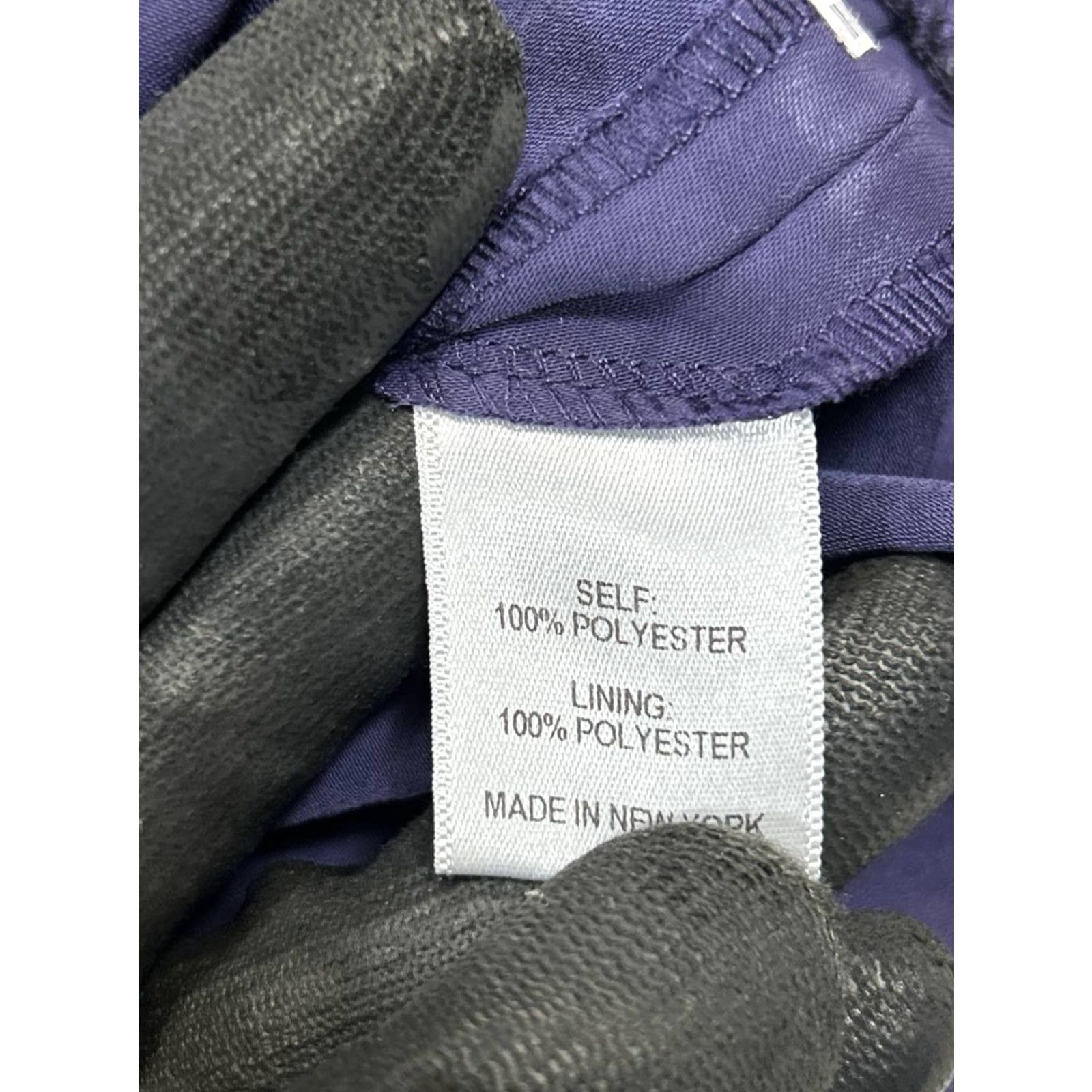 Vintage Mercer Dress Womens XS Purple Wrap Size XS / US 0-2 / IT 36-38 - 4 Thumbnail