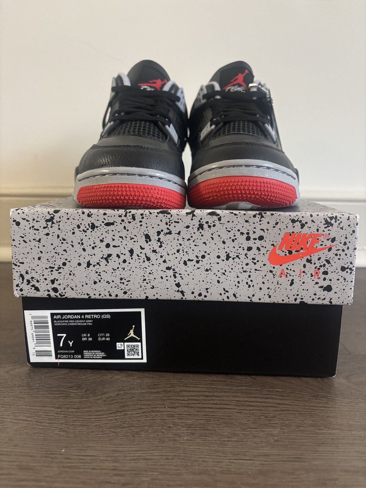 Jordan Brand Reimagined Bred 4s Size US 7 / EU 40 - 4 Thumbnail