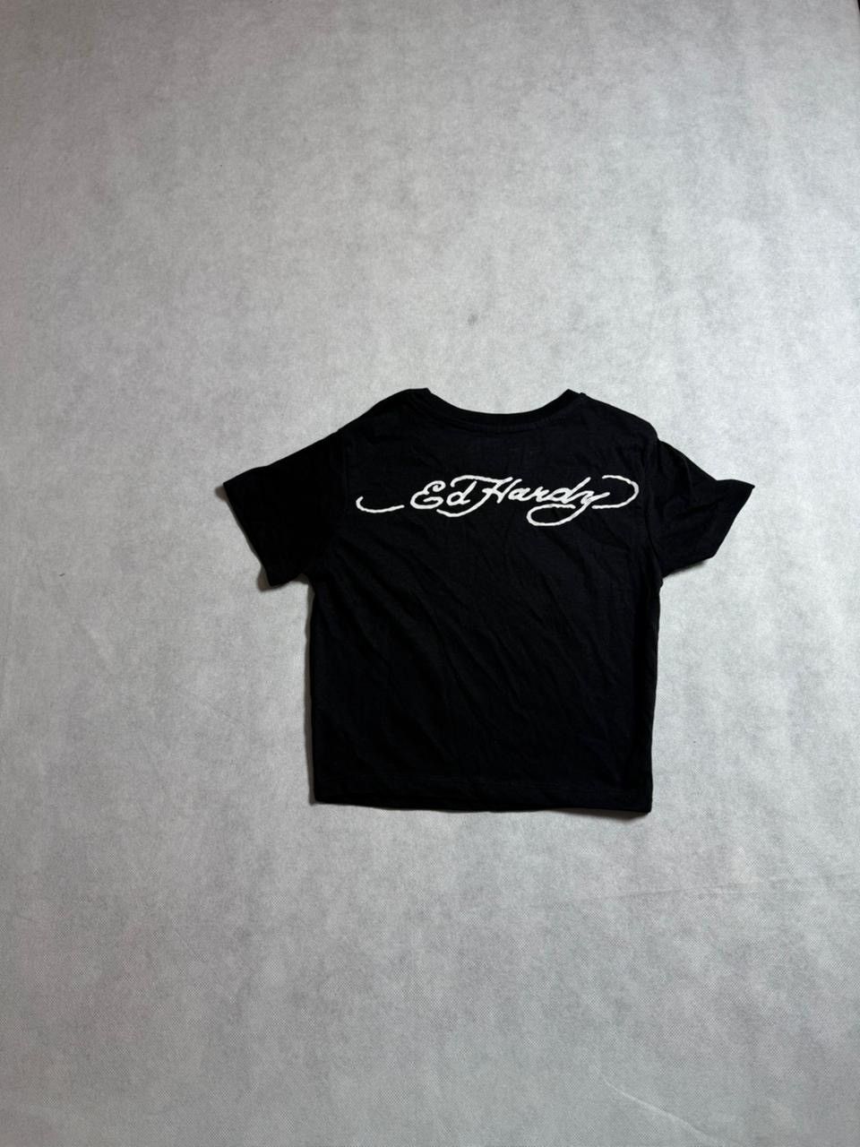 Ed Hardy Ed Hardy Women’s Black Baby Tee (Unworn) Size M / US 6-8 / IT 42-44 - 2 Thumbnail