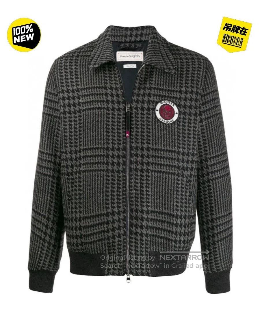 Alexander McQueen wool blend checkered jacket. Size US M / EU 48-50 / 2 - 1 Thumbnail
