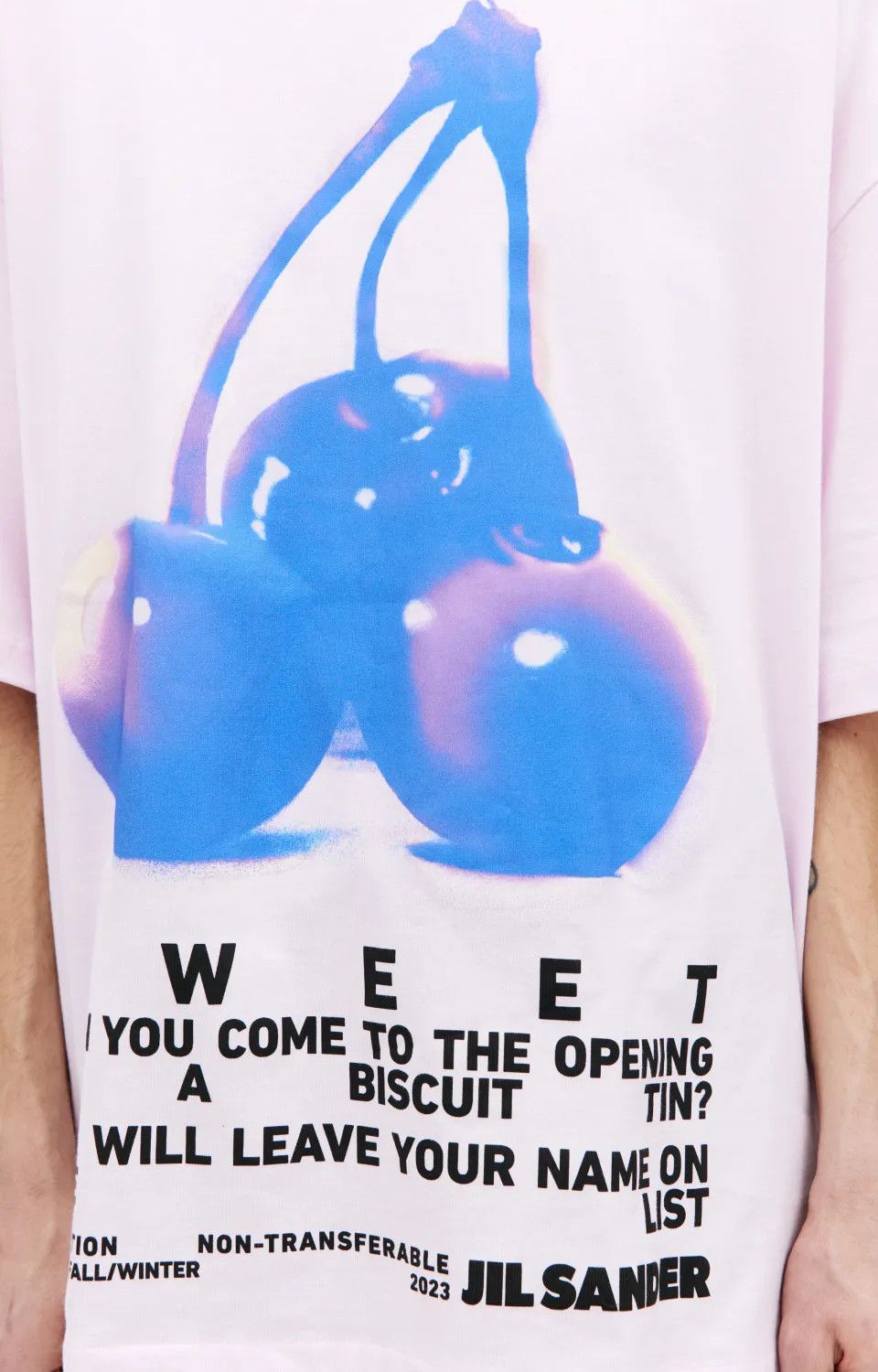 Jil Sander o1loc1c1224 T- Shirt in Pink Size S / US 4 / IT 40 - 3 Thumbnail