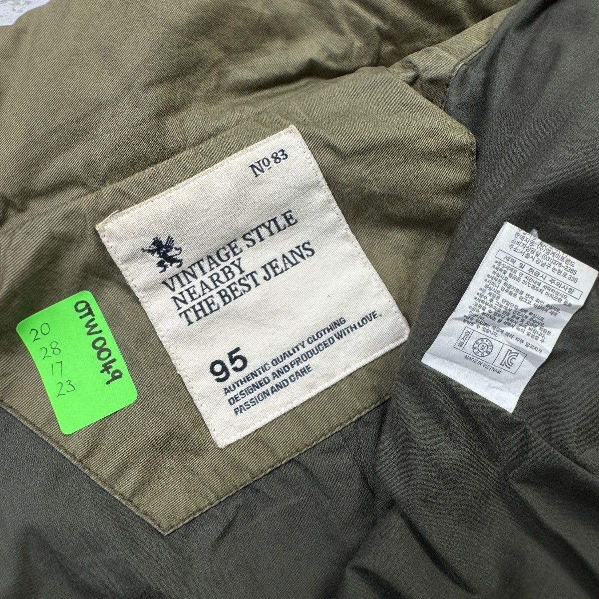 Japanese Brand Japanese Brand Nearby Military Style Jacket M65 Style Size US S / EU 44-46 / 1 - 9 Thumbnail
