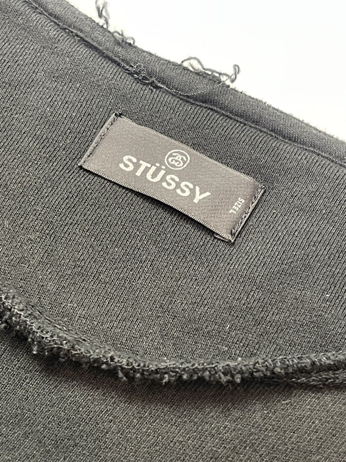 Stussy Short-Sleeve Embroidered Sweatshirt Size US L / EU 52-54 / 3 - 4 Thumbnail