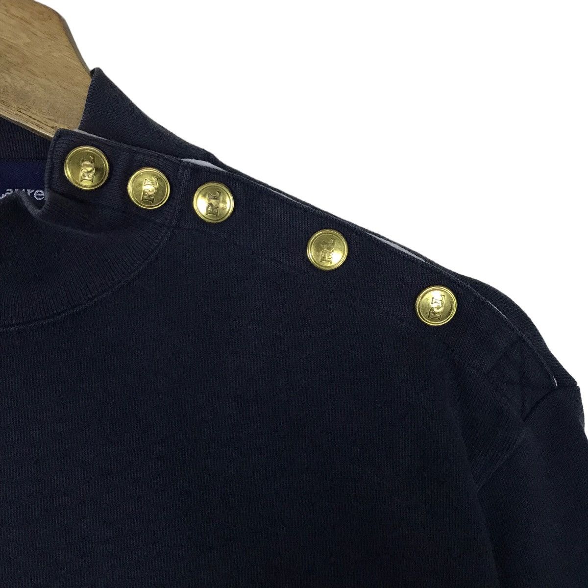 Vintage Ralph Lauren Turtle Neck Sailing Gear Long Sleeve