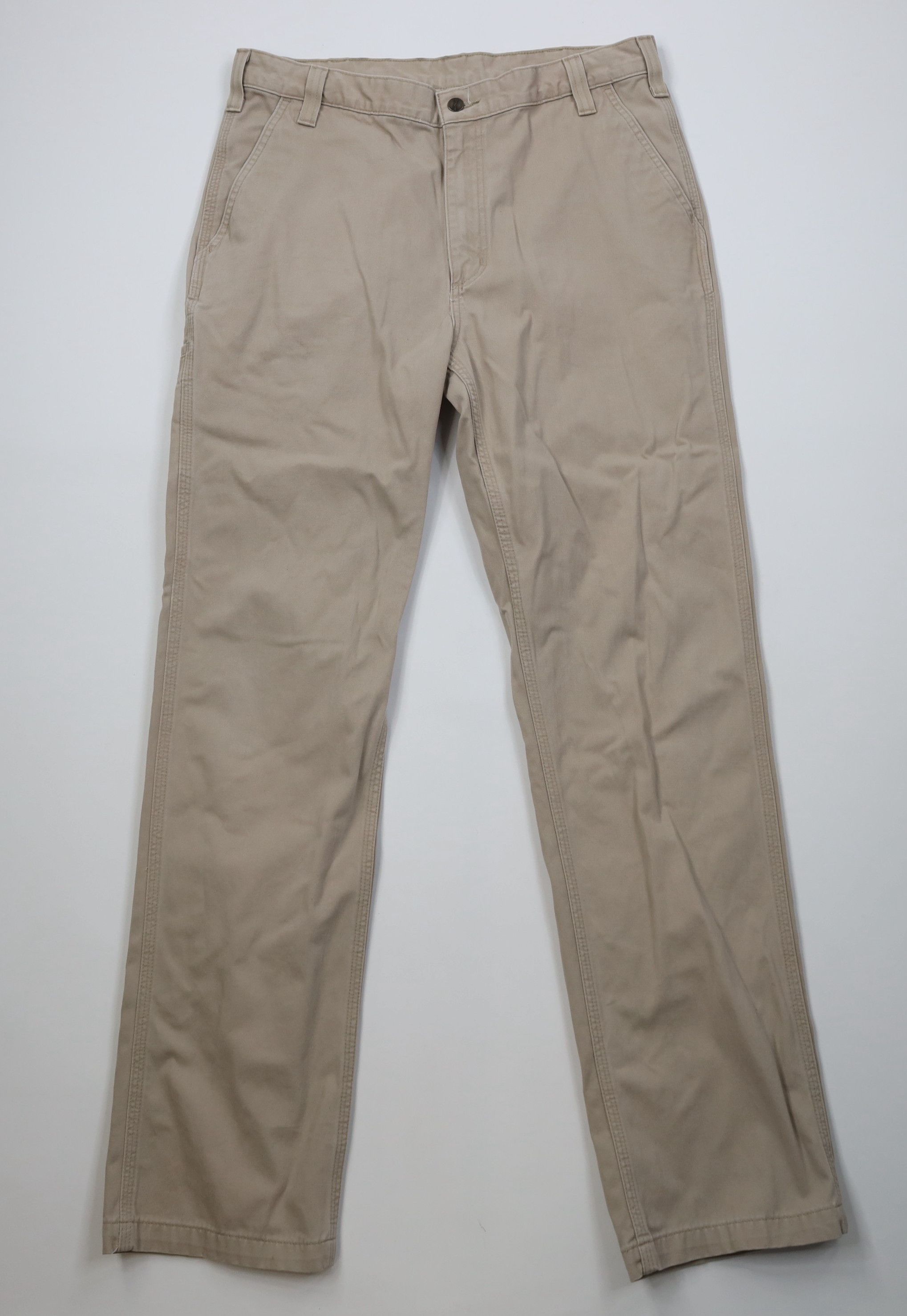 Carhartt Vintage Y2K Carhartt Relaxed Fit Wide Leg Chino Pants Tan Size US 36 / EU 52 - 1 Thumbnail
