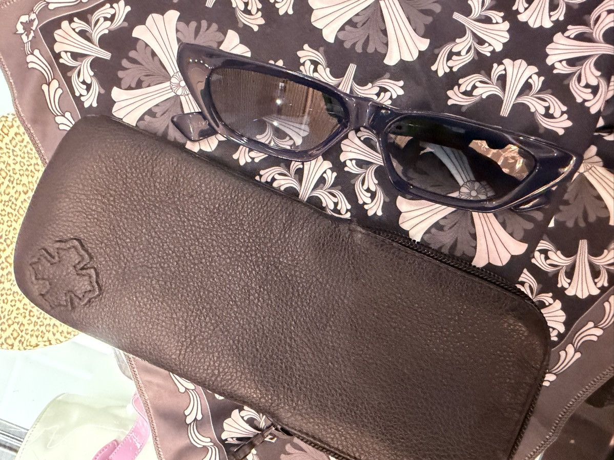 Chrome Hearts Chrome Hearts SLUNTUATION sunglasses RARE GOLD Size ONE SIZE - 4 Thumbnail