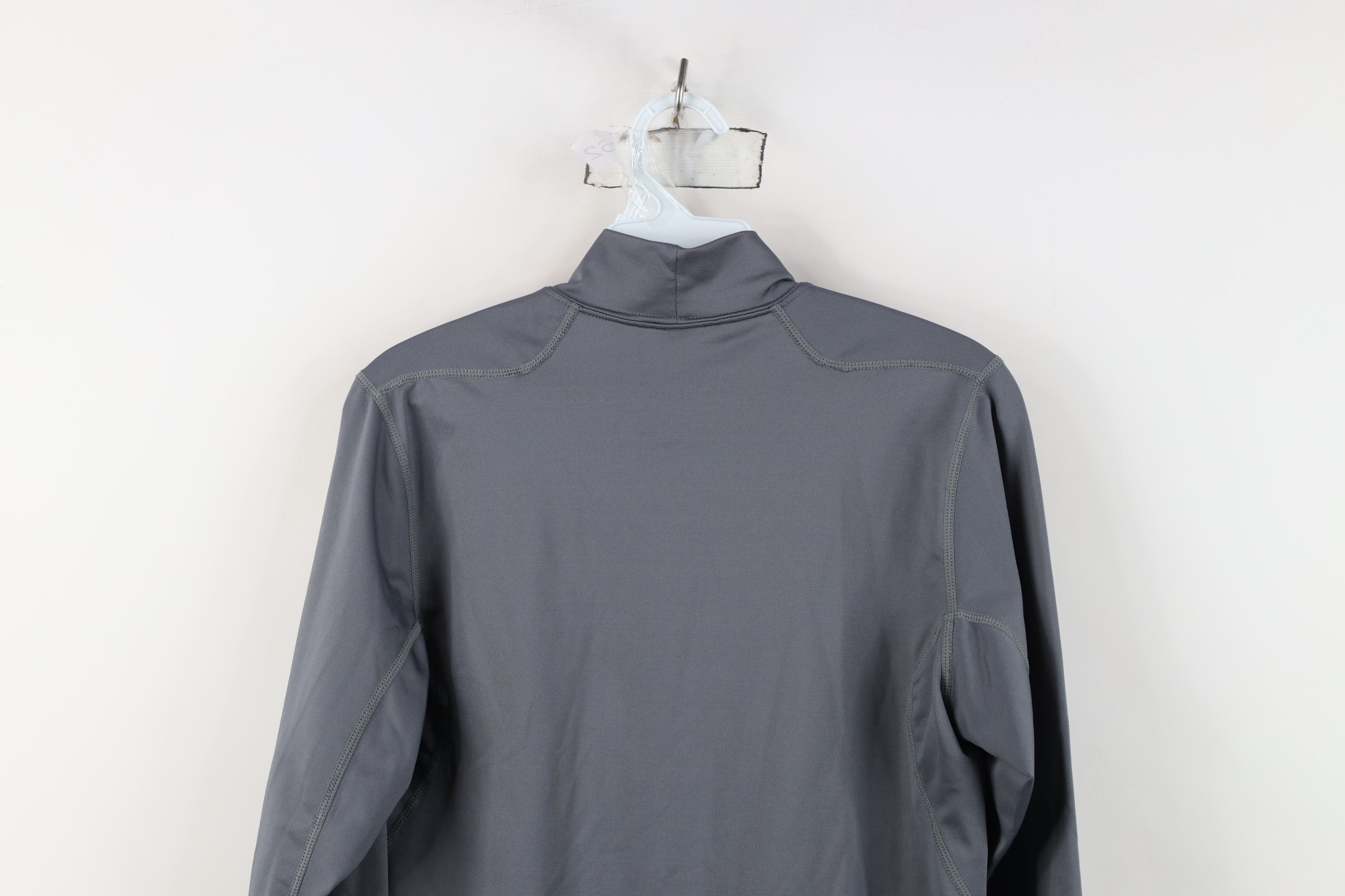 Nike Nike Pro Compression Mock Neck Long Sleeve T-Shirt Gray Size US M / EU 48-50 / 2 - 12 Thumbnail