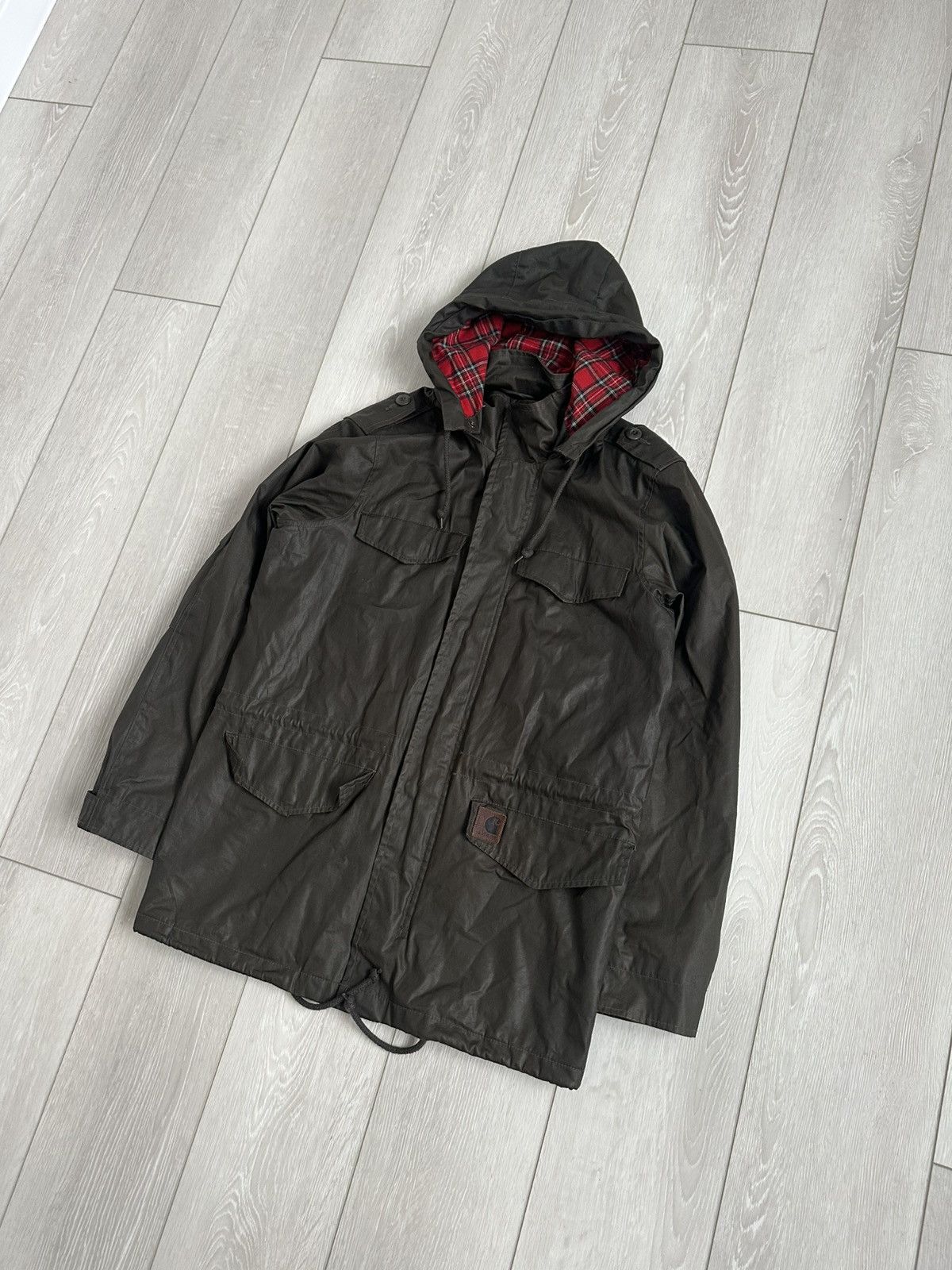 Carhartt Carhartt work coat Columbia coat , vintage old money style Size US S / EU 44-46 / 1 - 7 Thumbnail