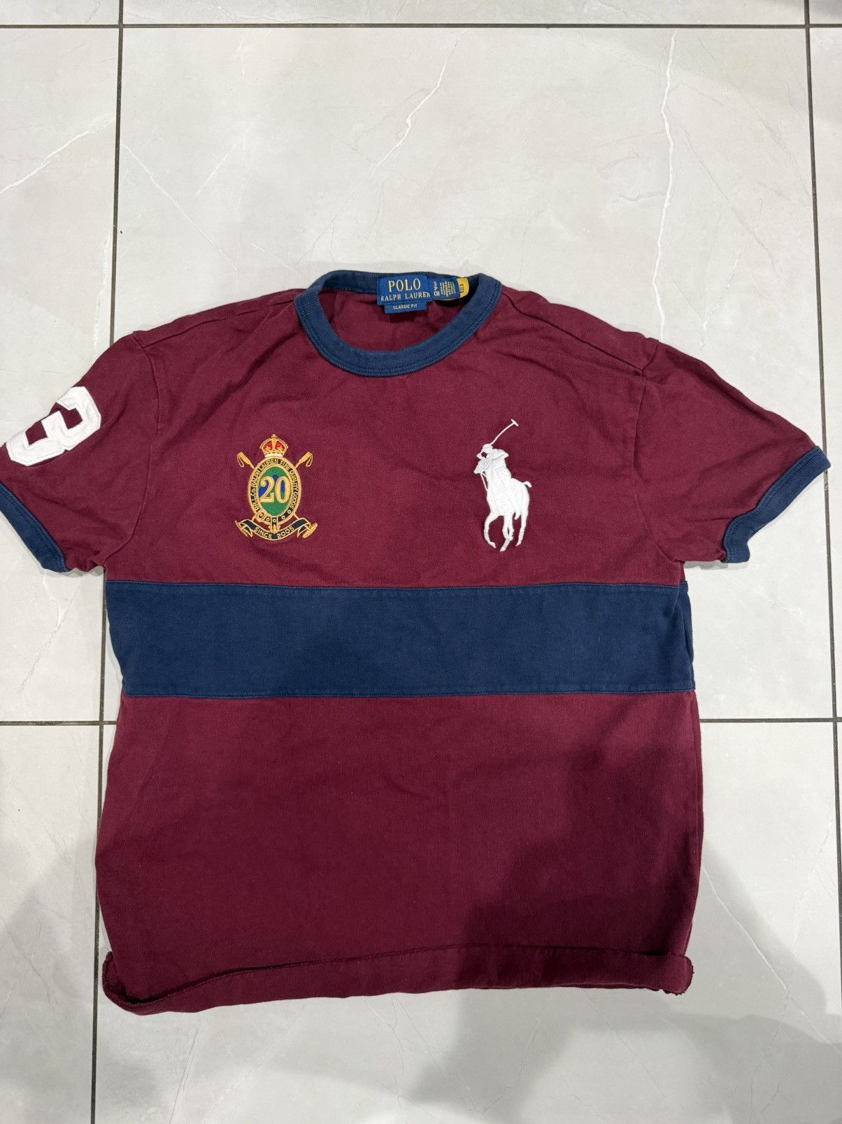 Polo Ralph Lauren Polo Ralph Lauren Jersey T-Shirt Size US S / EU 44-46 / 1 - 1 Thumbnail