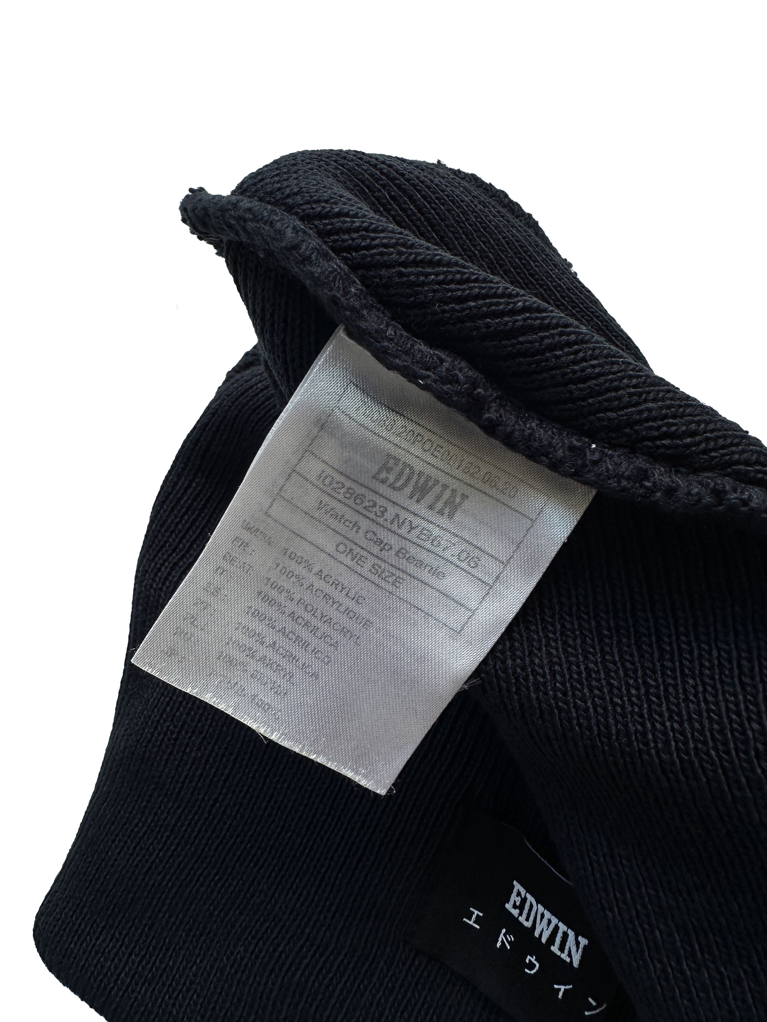 Edwin EDWIN dark navy wach cap beanie Size ONE SIZE - 4 Thumbnail