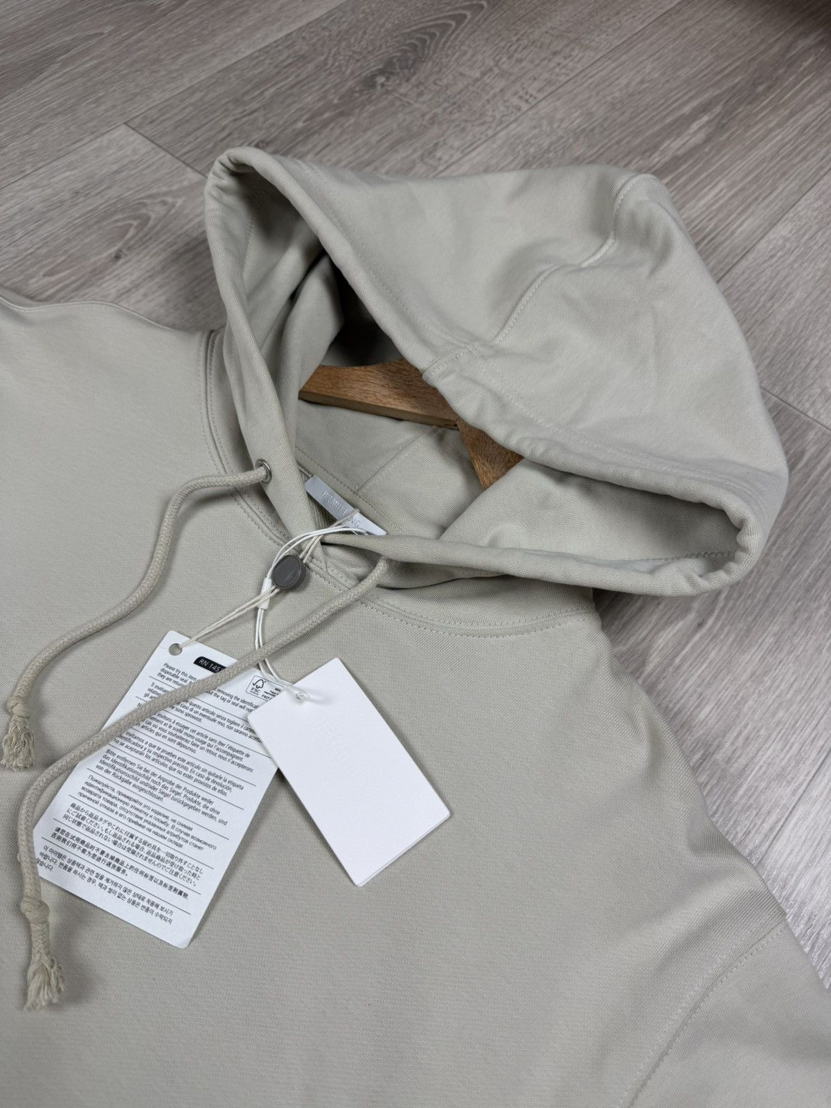 Helmut Lang HELMUT LANG Box Logo Hoodie Size L Size US L / EU 52-54 / 3 - 5 Thumbnail