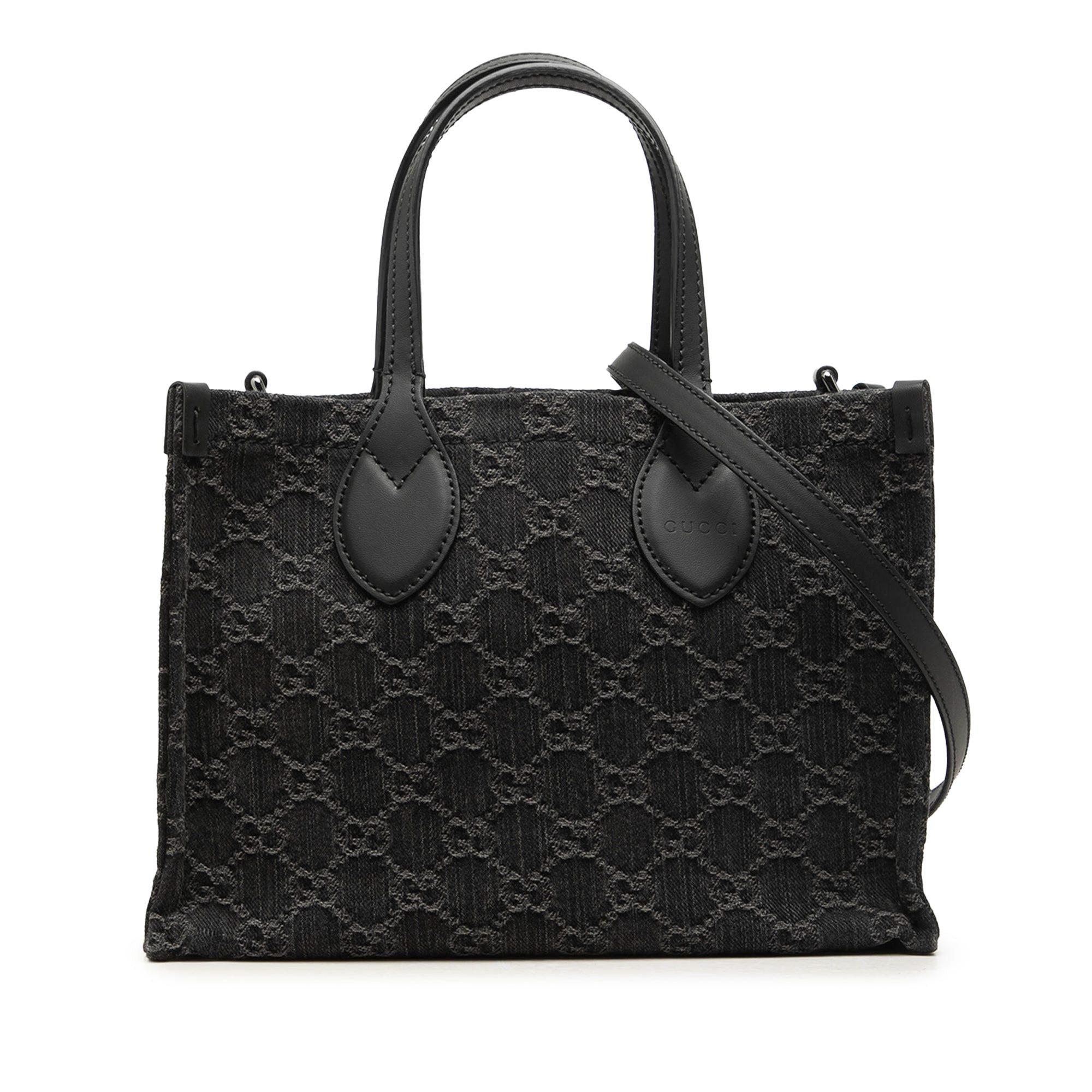 Gucci GG Denim Ophidia Tote Size ONE SIZE - 1 Thumbnail
