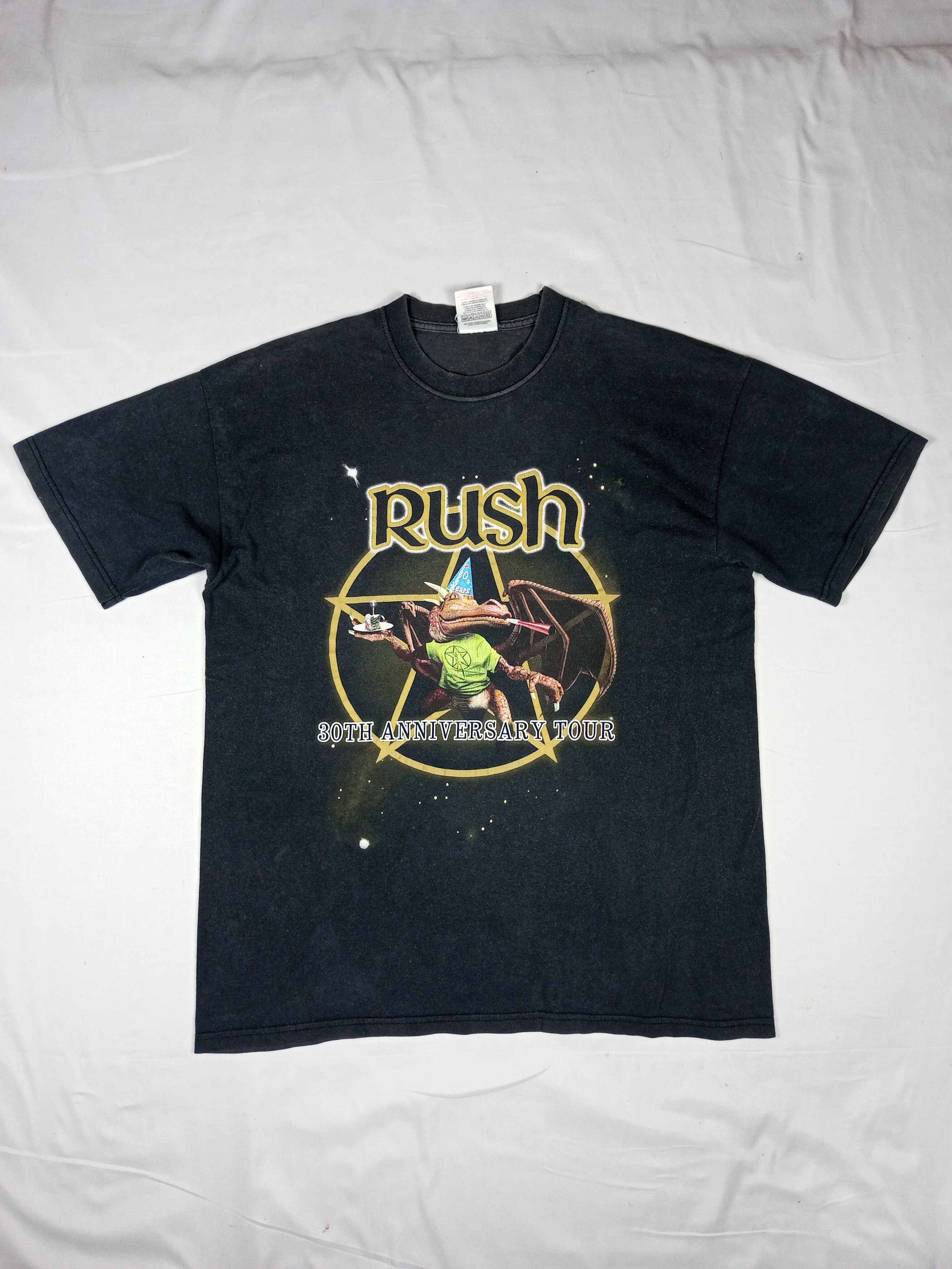 Band Tees Vintage 20s Rush 30th Anniversary Tour Tee Size US M / EU 48-50 / 2 - 1 Thumbnail