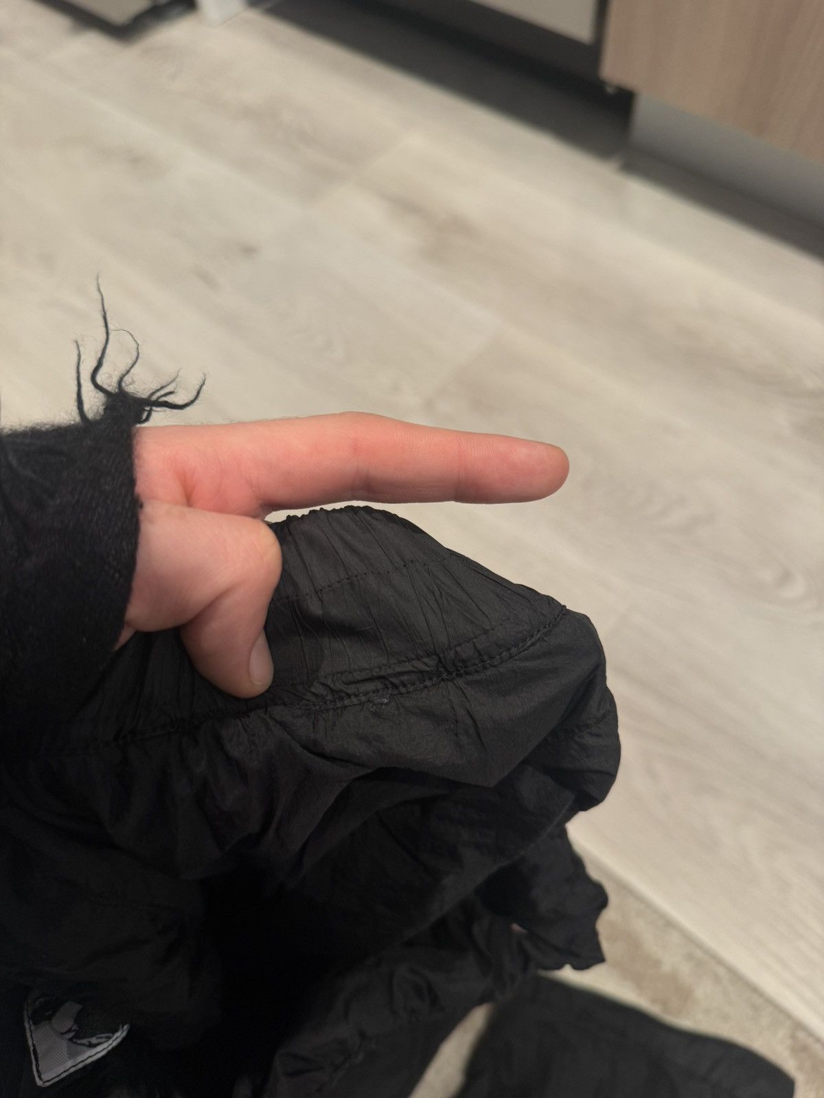 Rick Owens f/w 2014 nylon down dropcrotch pants!! Size US 28 / EU 44 - 8 Thumbnail