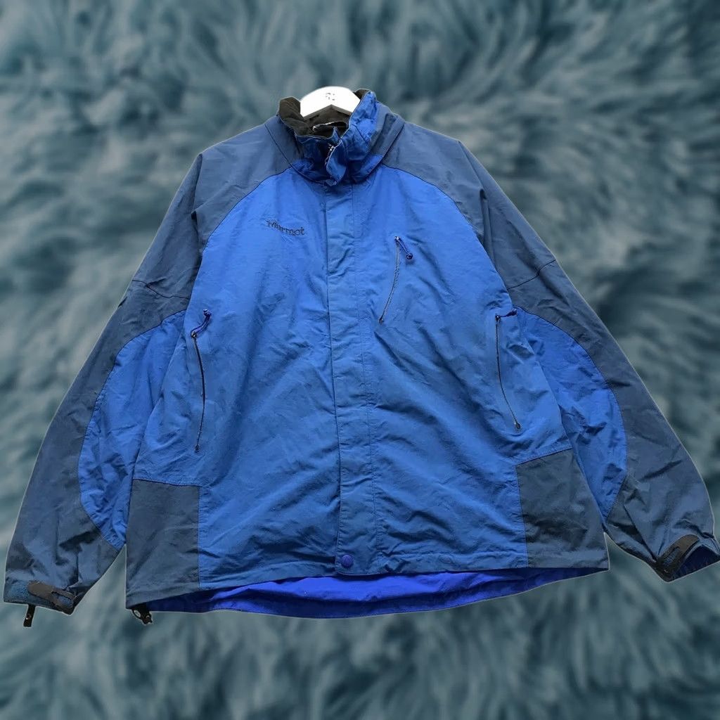 Marmot Marmot Ski Jacket Mens XL Regular Pockets Embroidered Logo Blue Size US XL / EU 56 / 4 - 1 Thumbnail