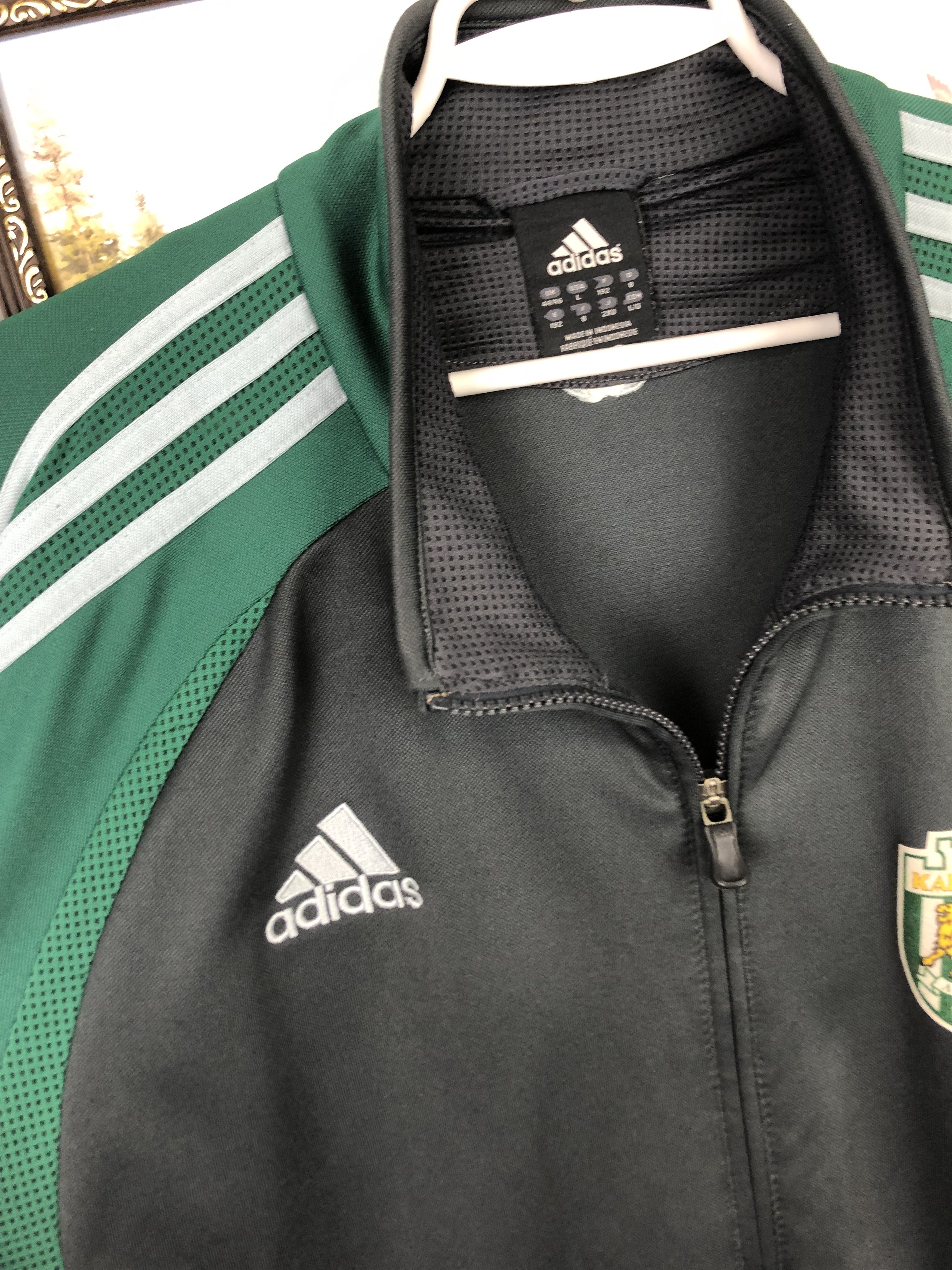 Adidas Vintage Adidas Karpaty Lviv Football Jacket Soccer Track Top Size US XL / EU 56 / 4 - 3 Thumbnail
