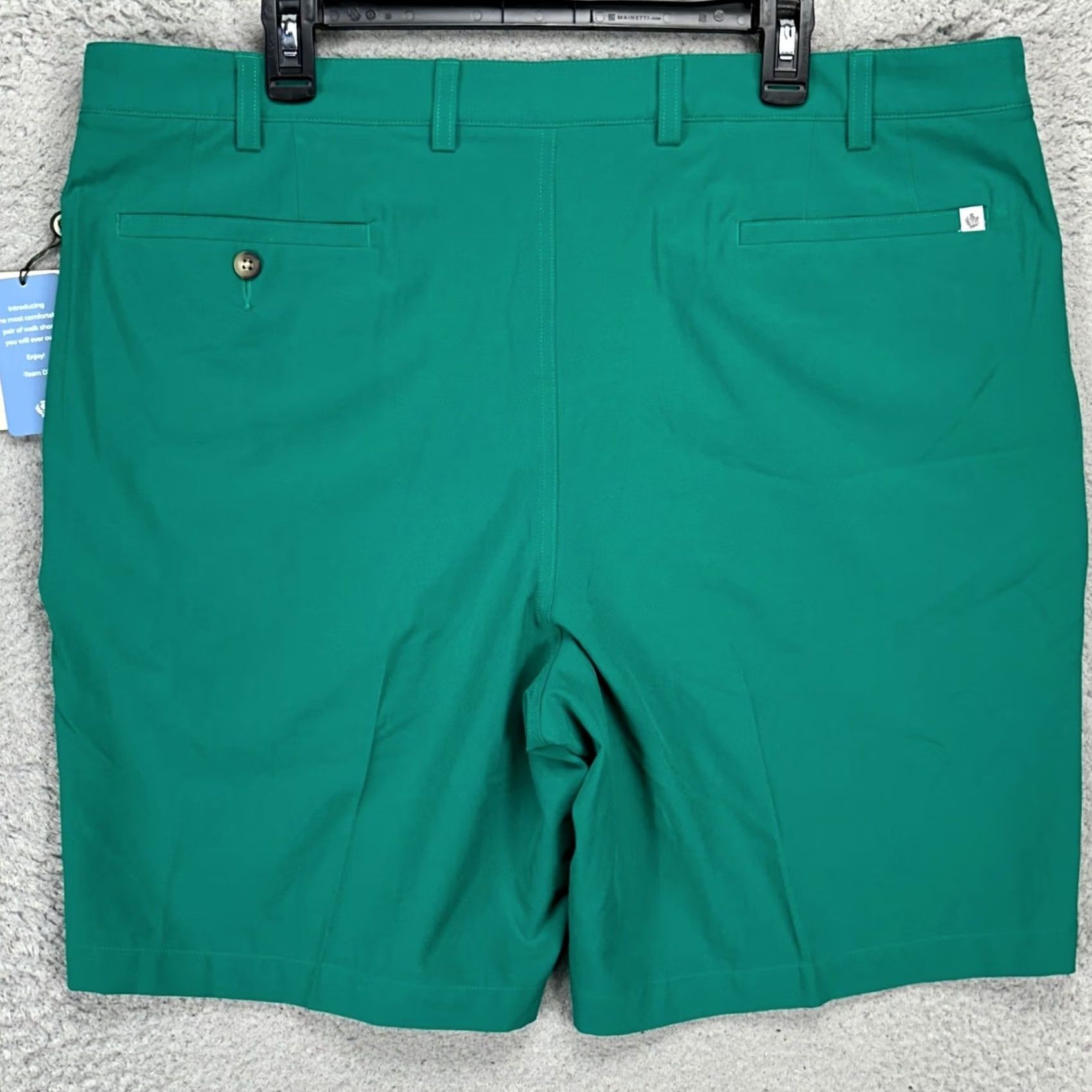 Vintage Donald Ross Mens Golf Chino Shorts 40 Green Performance Tech Stretch Pocket NEW Size US 40 / EU 56 - 2 Thumbnail