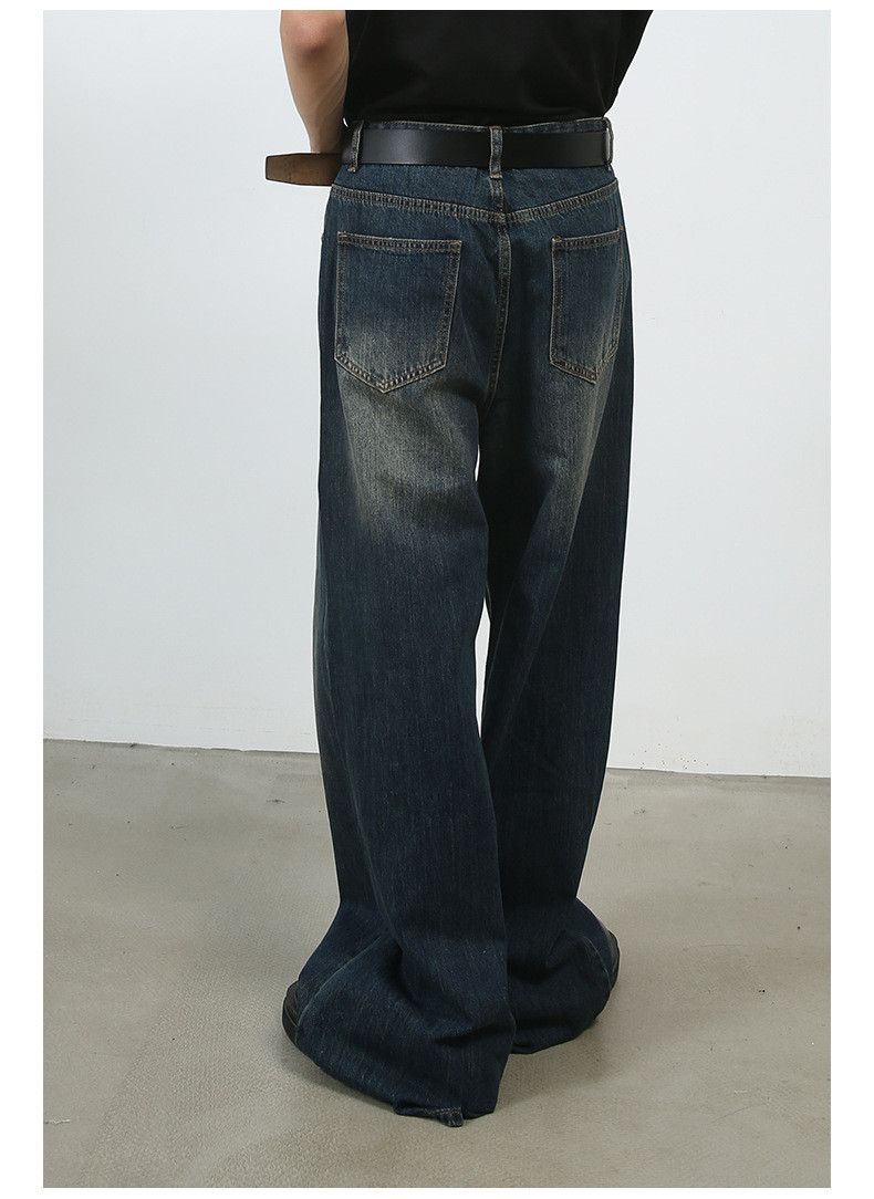 Japanese Brand Japanese retro basic loose straight wide-leg jeans Size US 32 / EU 48 - 5 Thumbnail