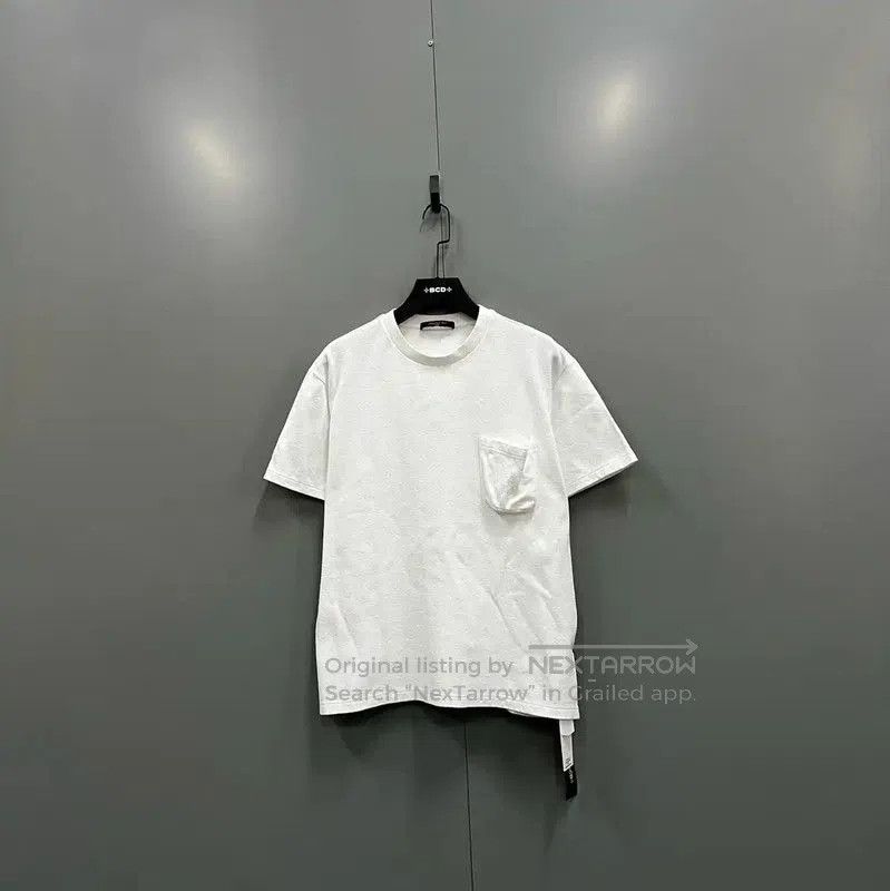 Louis Vuitton Louis Vuitton White Cotton Logo Short Sleeve T-Shirt . Size US L / EU 52-54 / 3 - 1 Thumbnail