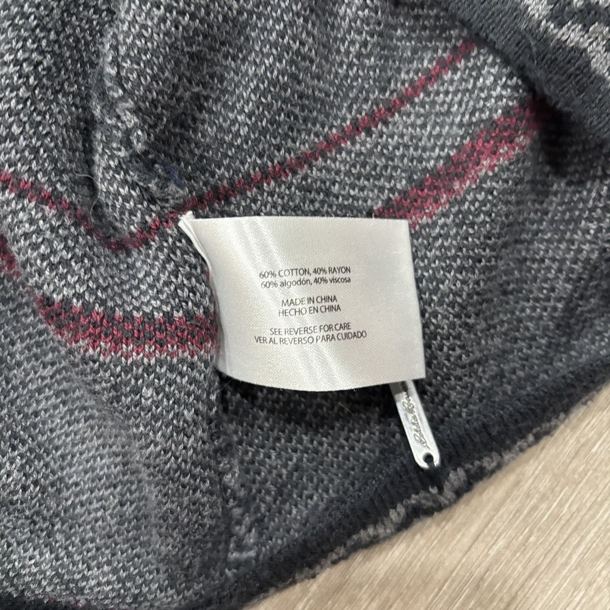 Eddie Bauer Eddie Bauer Men's Quarter Zip Sweater Size XXL Size US XXL / EU 58 / 5 - 5 Thumbnail