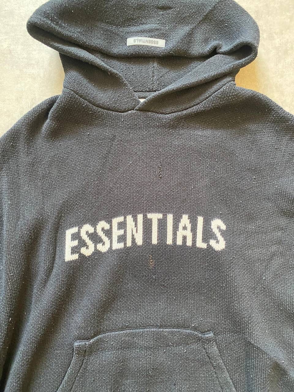 Essentials × Fear of God Essentials knit hoodie Size US L / EU 52-54 / 3 - 3 Thumbnail