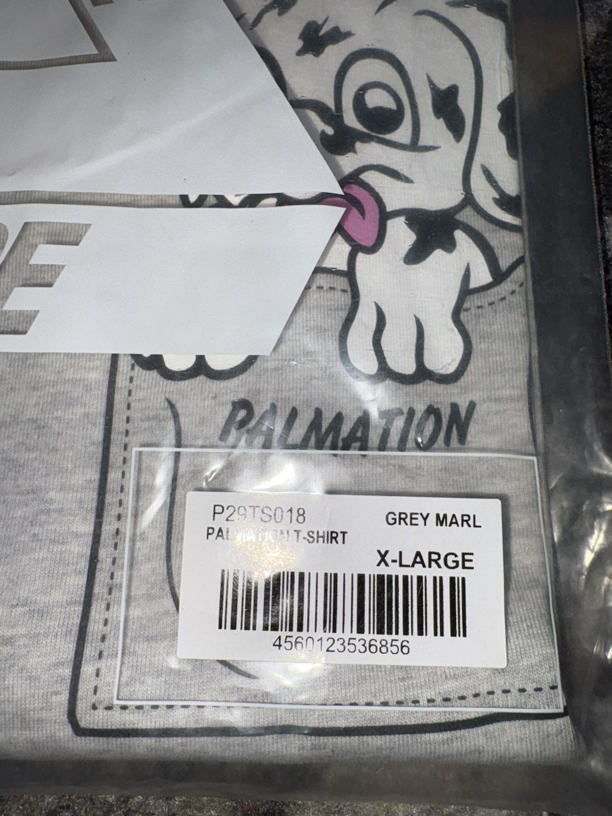 Palace Palace Palmation T-Shirt Grey Size US XL / EU 56 / 4 - 3 Thumbnail