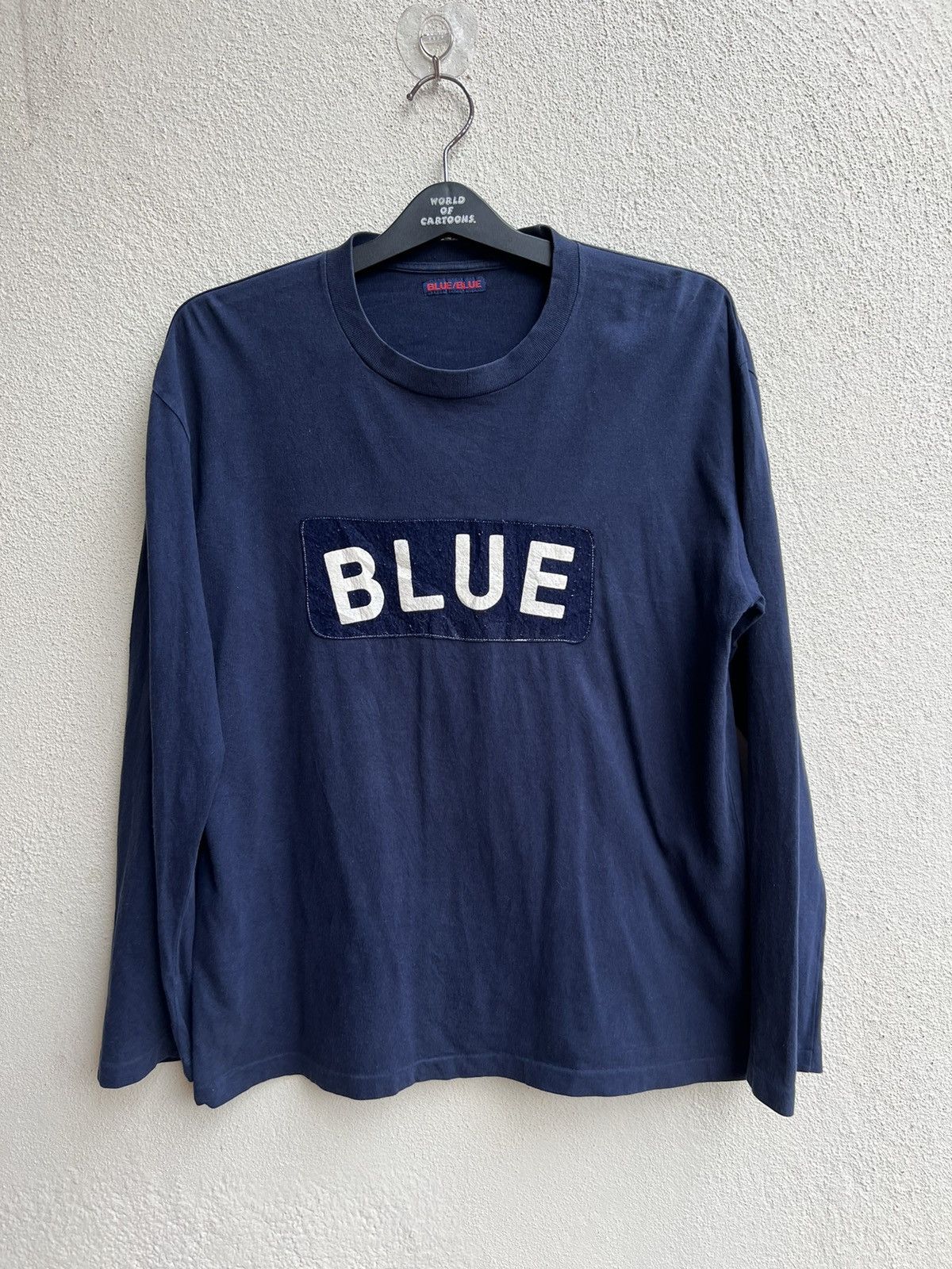 Blue Blue Japan Blue Blue Japan Fade Indigo Blue Long Sleeve t shirt Size US L / EU 52-54 / 3 - 6 Thumbnail
