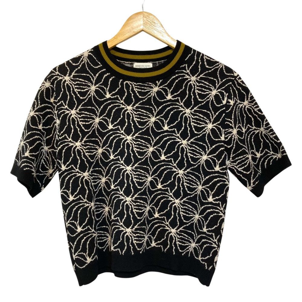 Dries Van Noten Dries Van Noten Dries Van Noten Abstract Print Wool Sweater Textile Tops DUTY FREE for USA Size ONE SIZE - 1 Thumbnail