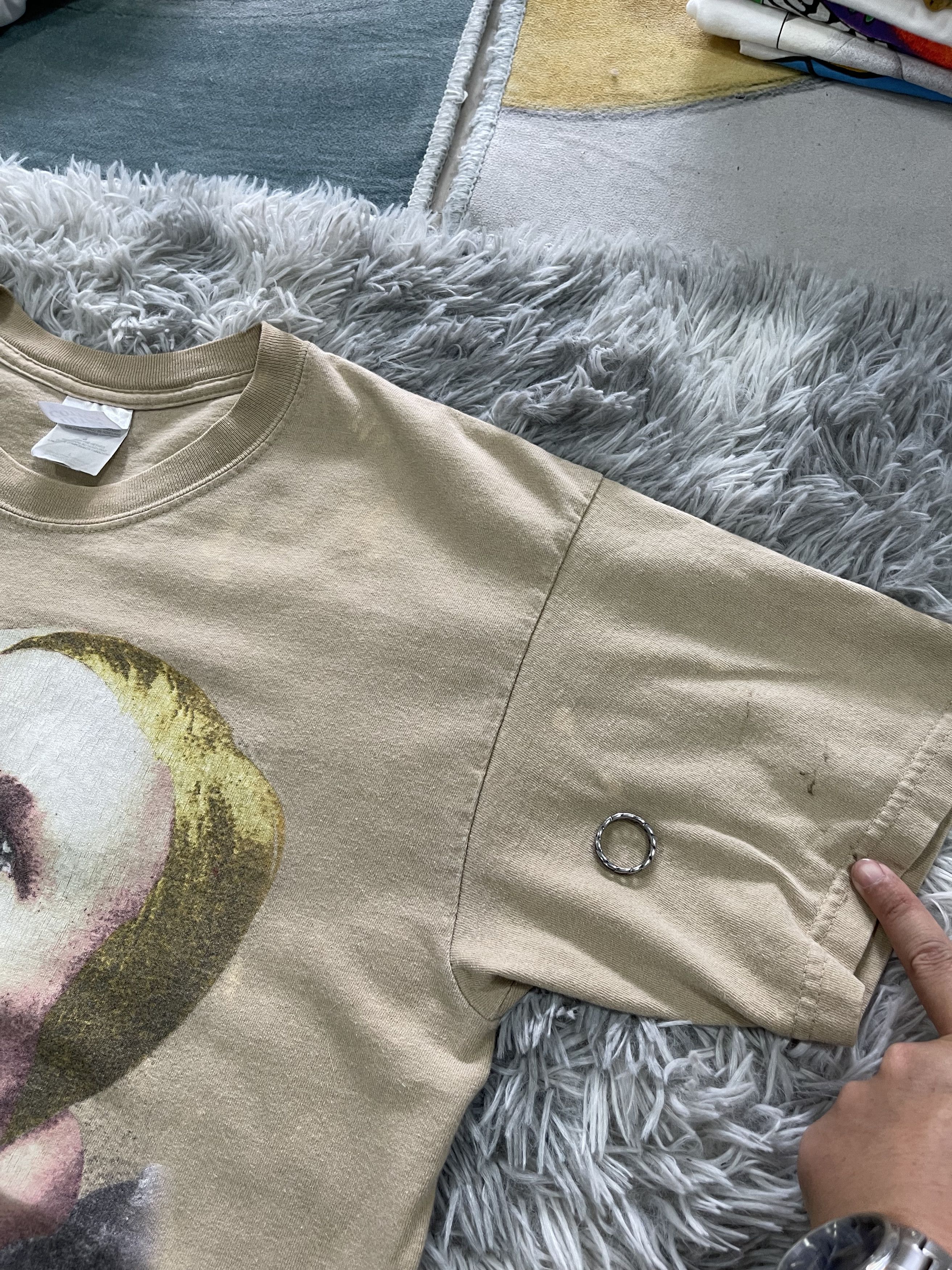 Band Tees × Vintage 1999s David Bowie Hunky Dory T Shirt Size US L / EU 52-54 / 3 - 6 Thumbnail