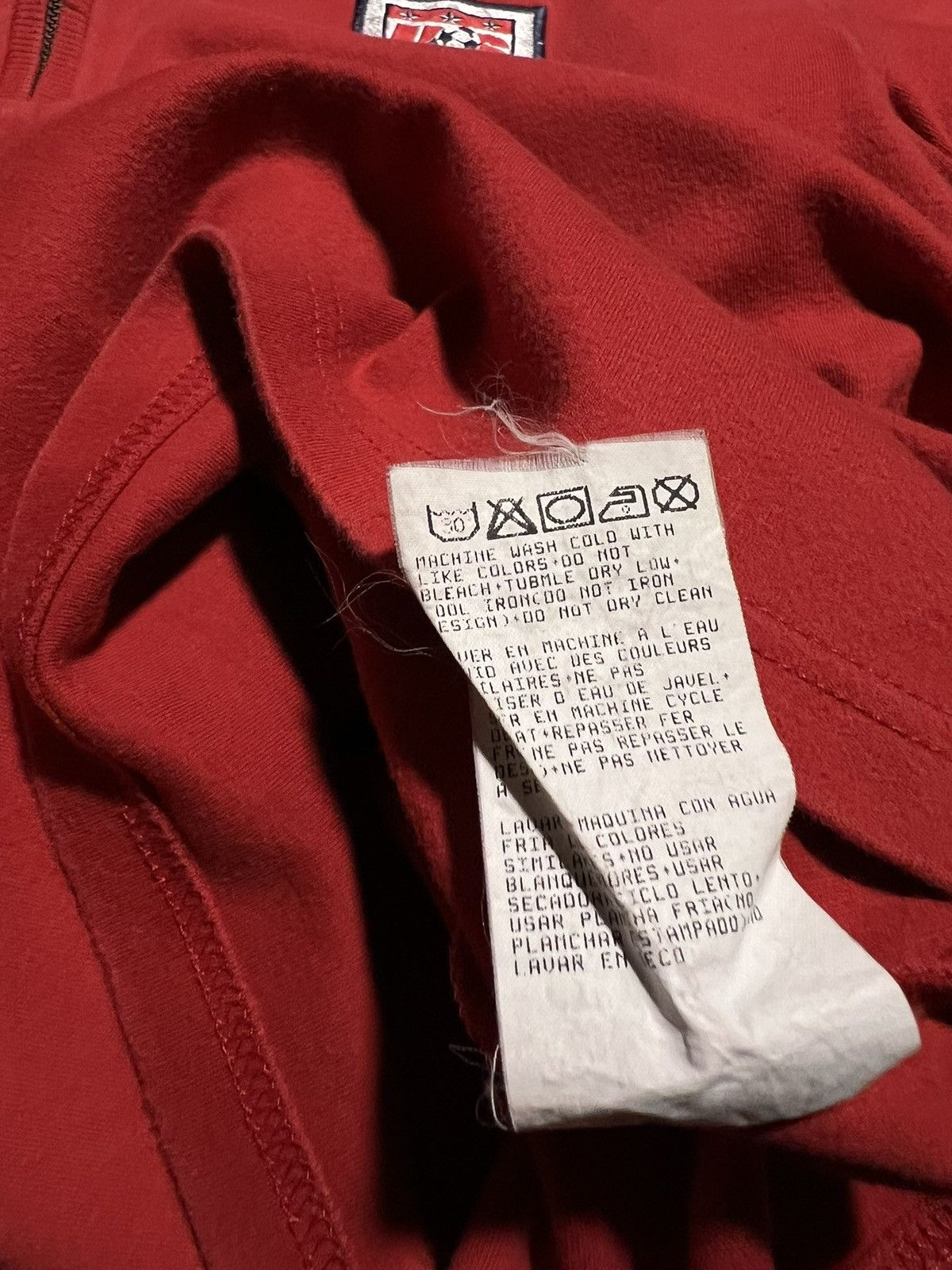 Vintage Rare MADE IN USA Nike USA Embroidered cotton long sleeve Size US M / EU 48-50 / 2 - 6 Thumbnail