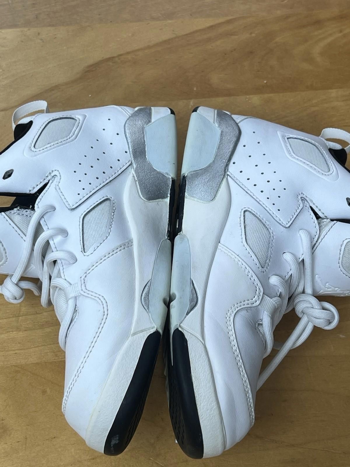 Nike Nike Jordan Flight Club 91 "White Metallic Silver" Size 2.5y Size ONE SIZE - 6 Thumbnail