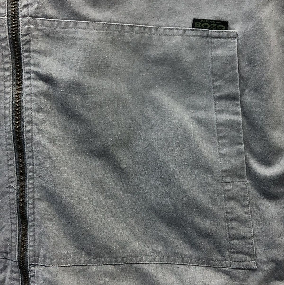 Vintage Neo-Bozo Embroidered Gray Hooded Jacket (Size M-L) Size US L / EU 52-54 / 3 - 7 Thumbnail