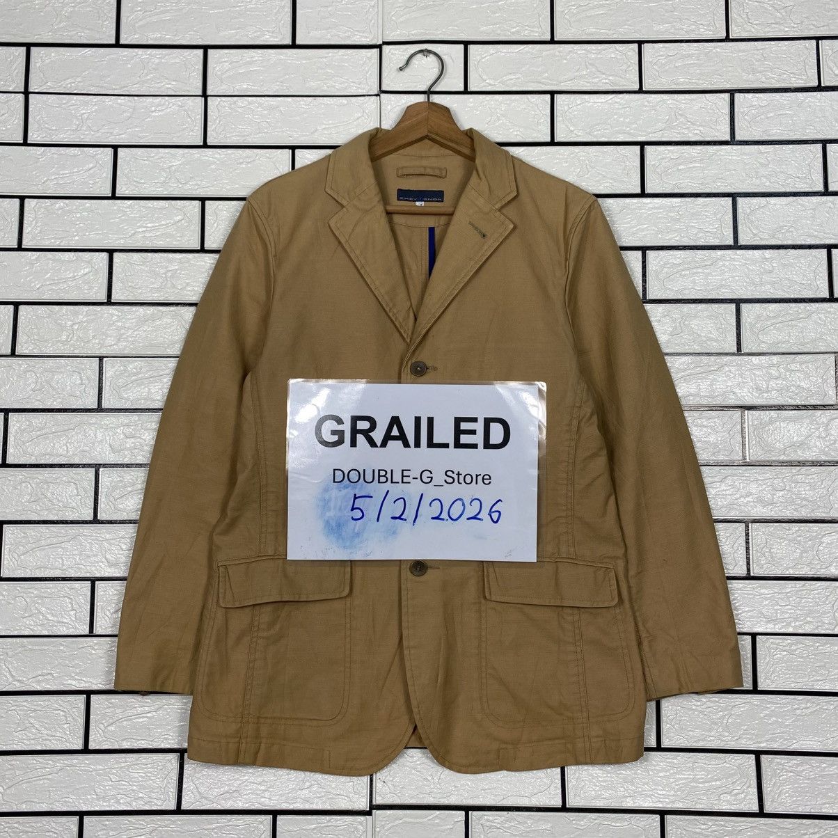 Japanese Brand 📌Vintage Chore Jacket Chevignon Duck Canvas Issey Miyake Size US M / EU 48-50 / 2 - 1 Thumbnail