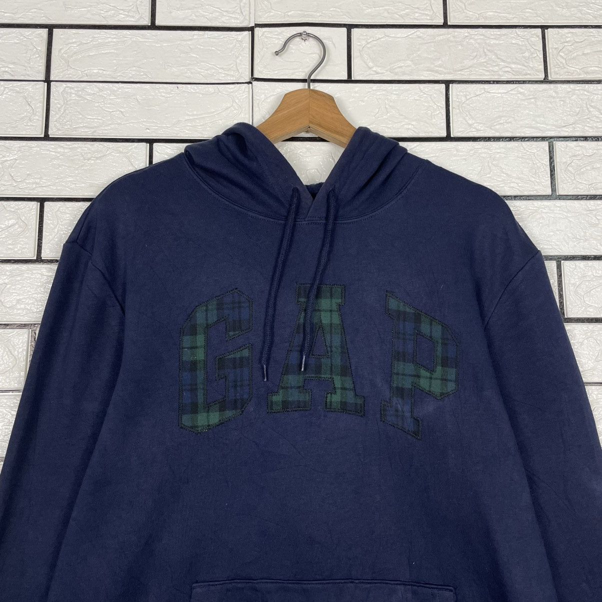 Gap Gap Big Logo Blue Hoodie Size US M / EU 48-50 / 2 - 10 Thumbnail