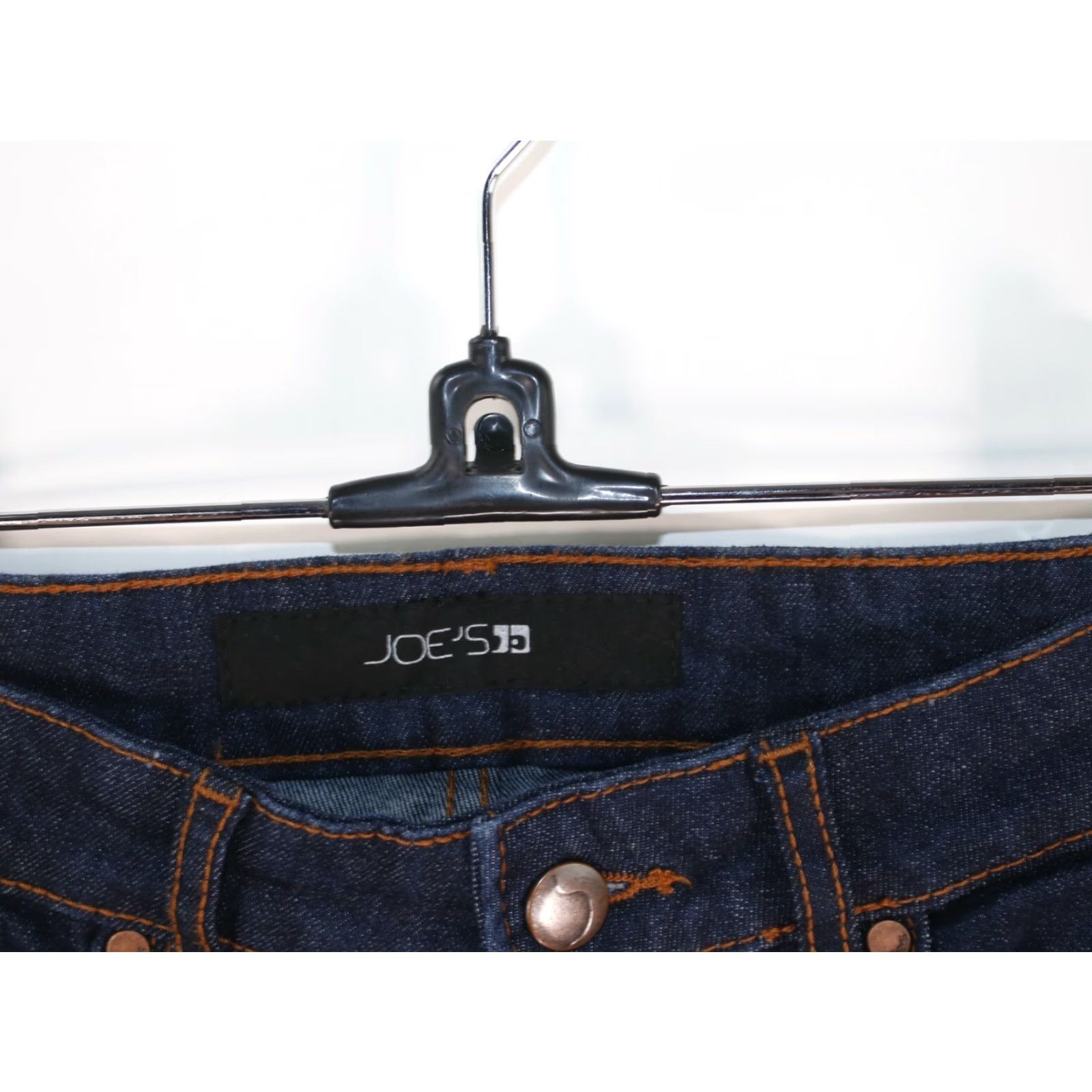Vintage Joes Jeans Skinny Ankle Jeans | Denim Cropped Midrise | Womens Size 12 | Dark Blue Wash 26x26 INSEAM Size 26" / US 2 / IT 38 - 3 Thumbnail