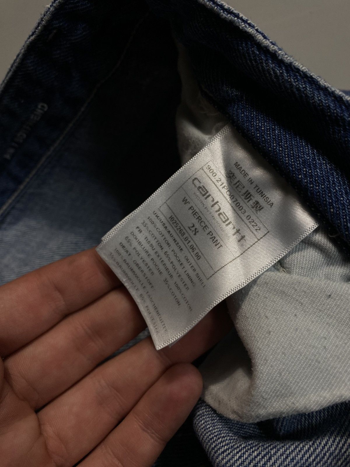 Carhartt Cqrhartt work denim pants cargo Size US 28 / EU 44 - 5 Thumbnail