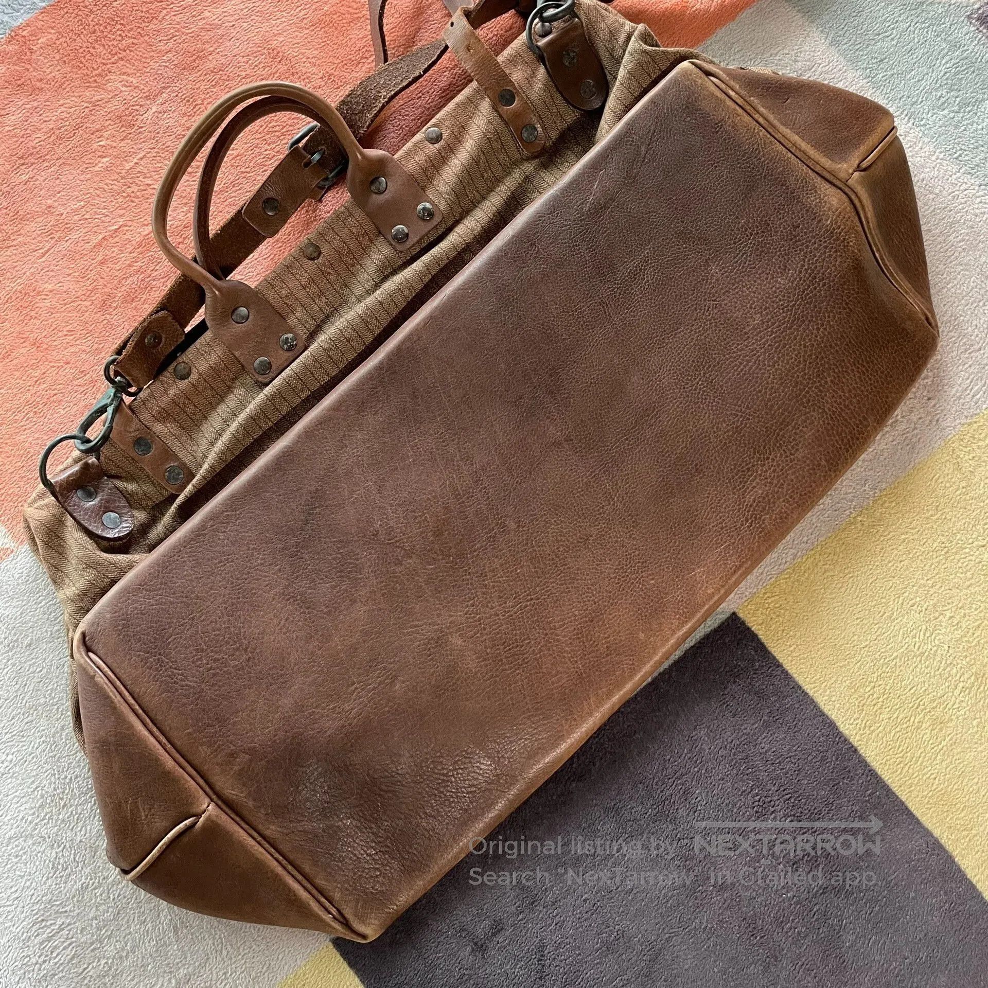 RRL Ralph Lauren RRL Ralph Lauren Doctor Travel Bag. Size ONE SIZE - 4 Thumbnail