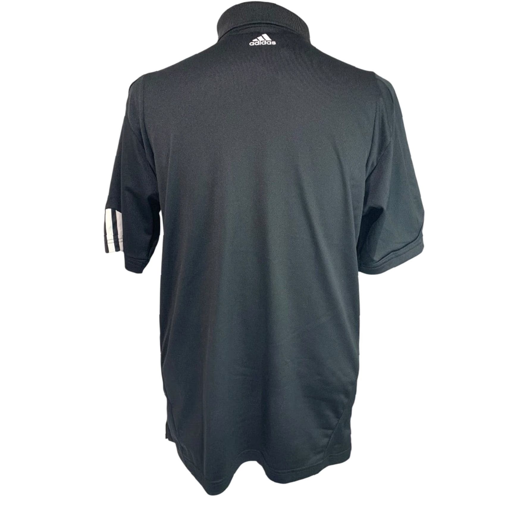 Adidas Adidas Shirt Mens Small Black Golf Polo A76 MCL Stripe Cuff Climalite Size US S / EU 44-46 / 1 - 6 Thumbnail