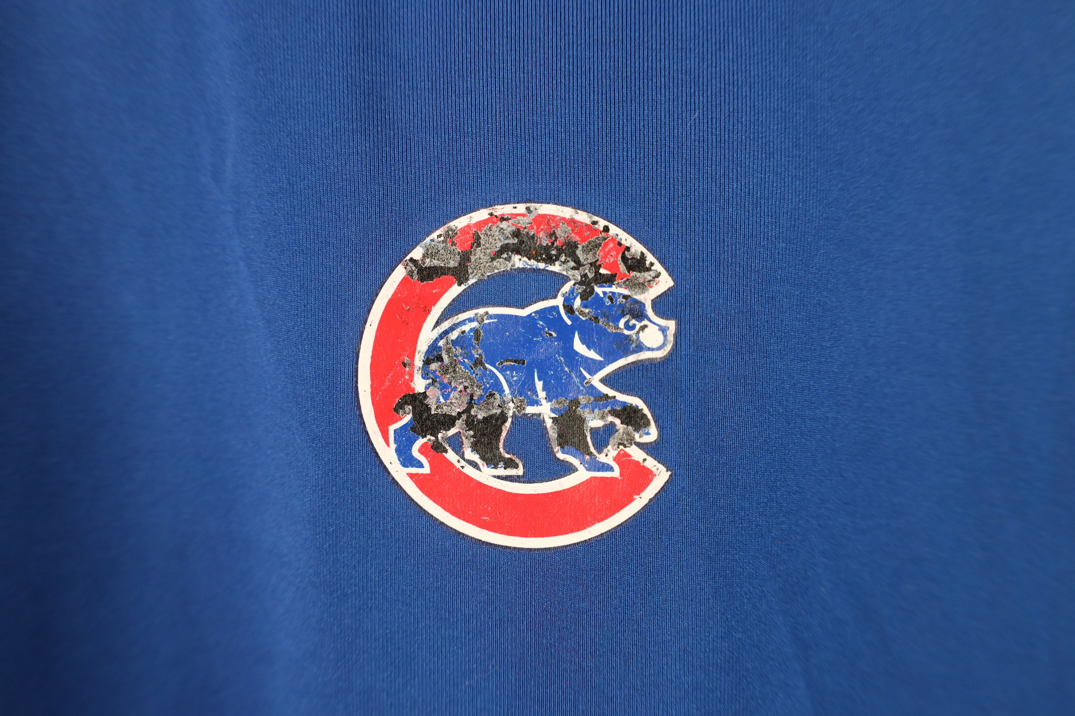 Nike Nike Pro Combat Chicago Cubs Baseball Fitted T-Shirt Blue Size US XXL / EU 58 / 5 - 4 Thumbnail