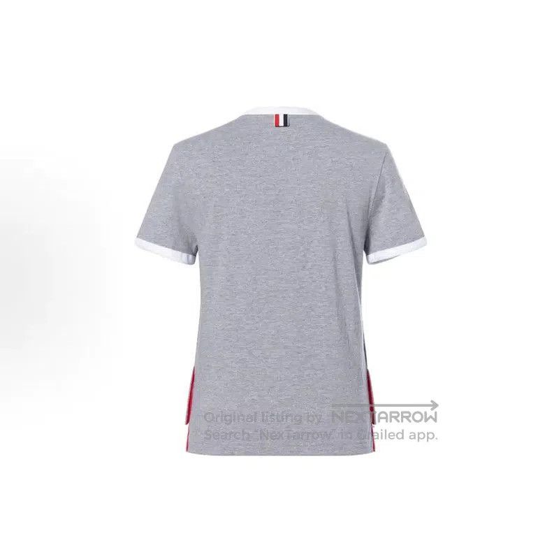 Thom Browne Thom Browne Summer Gray Cotton T-Shirt . Size S / US 4 / IT 40 - 2 Thumbnail