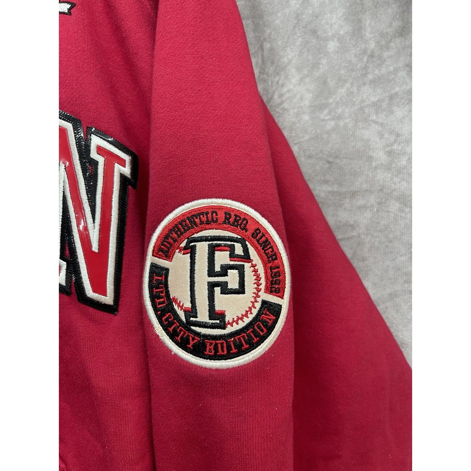 Fubu VINTAGE 90s Y2K FUBU Athletics Brooklyn Hoodie Sweatshirt Me Size US XL / EU 56 / 4 - 3 Thumbnail