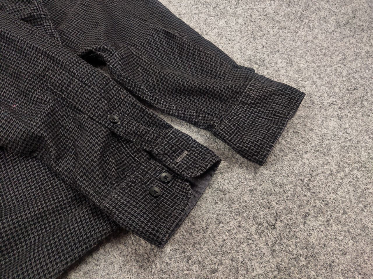 If Six Was Nine Original Wash Vintage Japan Made Uniqlo Dark corduroy Shirt Size US XL / EU 56 / 4 - 9 Thumbnail