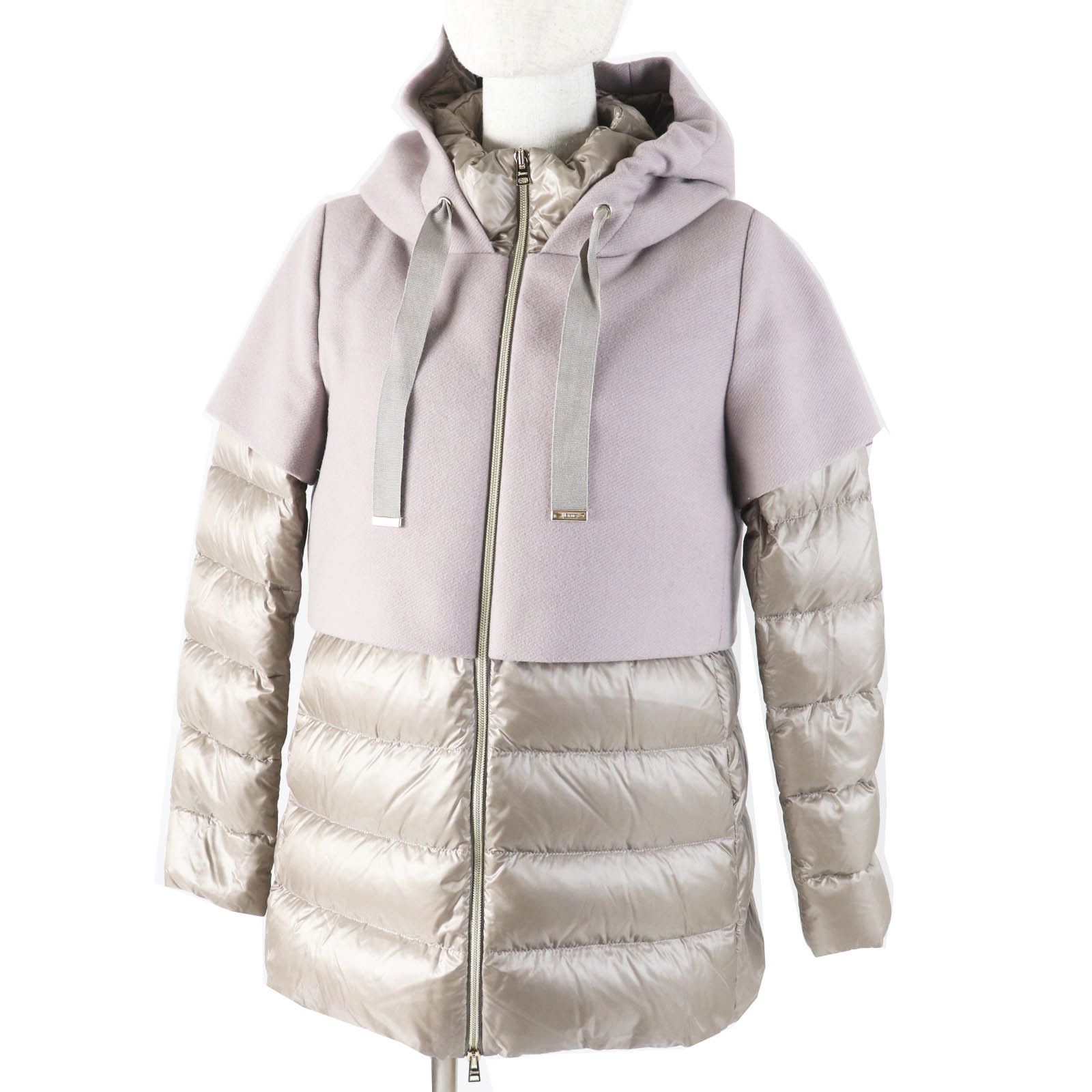 Other Other Herno PI0983D Wool Nylon Down Coat Others Outerwear PI0983D DUTY FREE for USA Size ONE SIZE - 1 Thumbnail