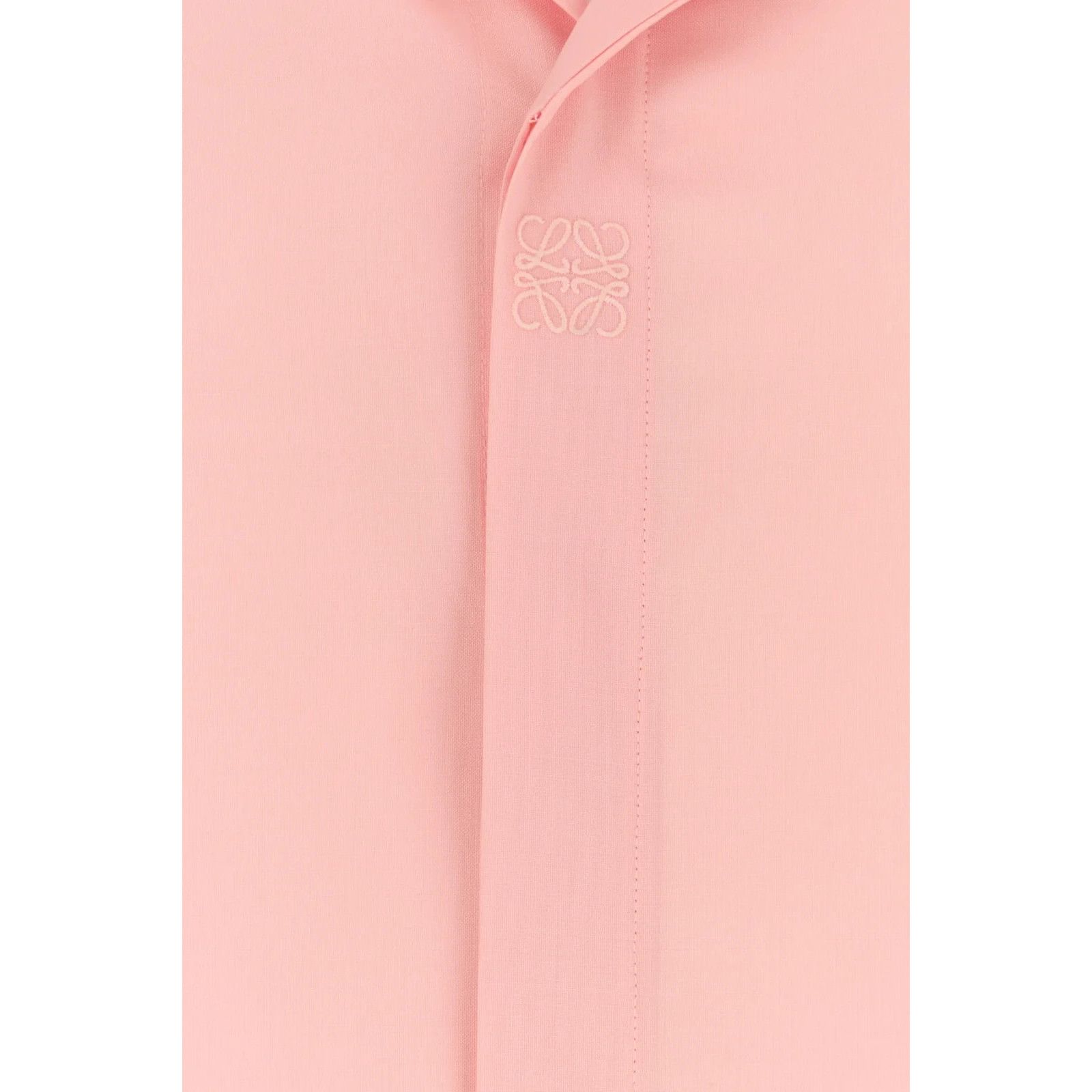 Loewe LOEWE Pink Wool Shirt New & Authentic (Men's size:40;) Size US XXS / EU 40 - 3 Thumbnail