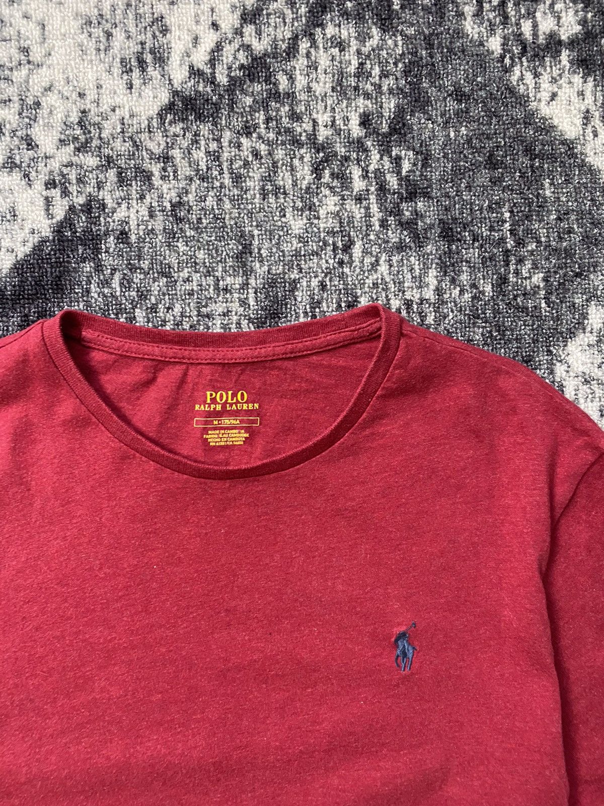 Polo Ralph Lauren Vintage Polo Ralph Lauren Tee Shirt Blue Pony Y2K STYLE 90s Size US S / EU 44-46 / 1 - 3 Thumbnail
