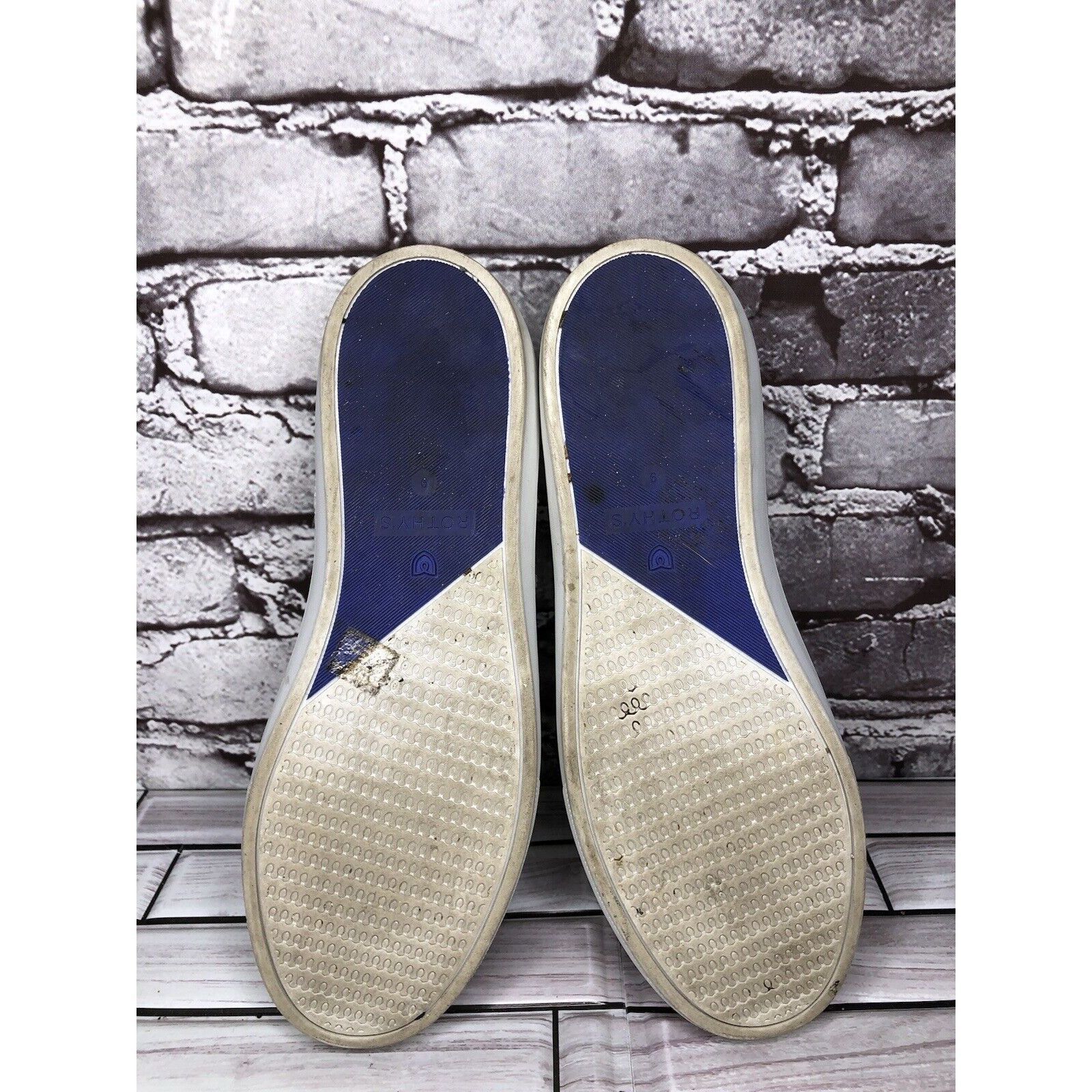 Other Rothy's The Sneakers White Terry Cloth Fabric Slip On Comfor Size US 9 / IT 39 - 8 Thumbnail